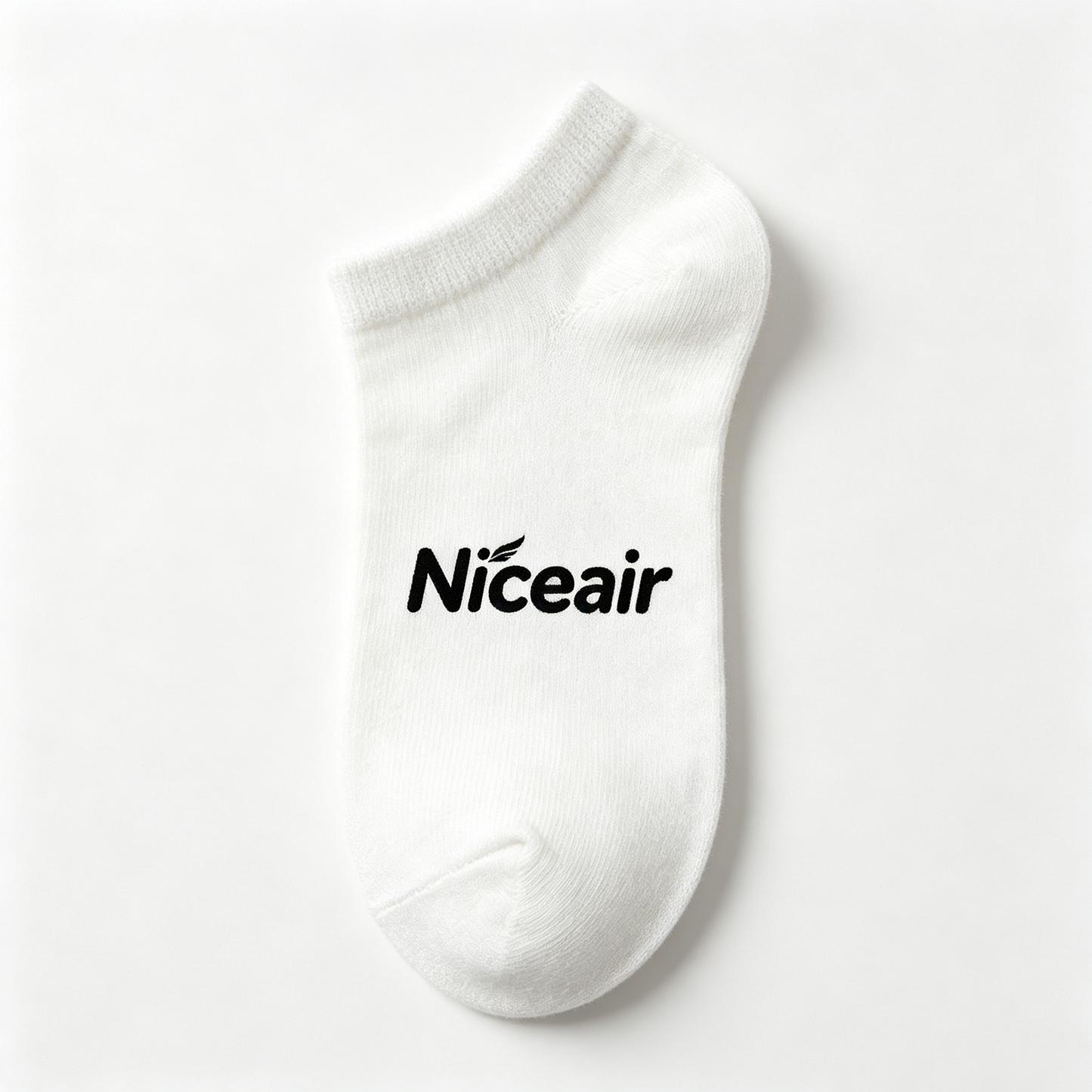 Niceair Women’s White Low Cut Ankle Socks 6 Pairs Pack, Soft Breathable Cotton No Show Short Socks, Stretch Non-Slip Casual Athletic Daily Socks Gift Set