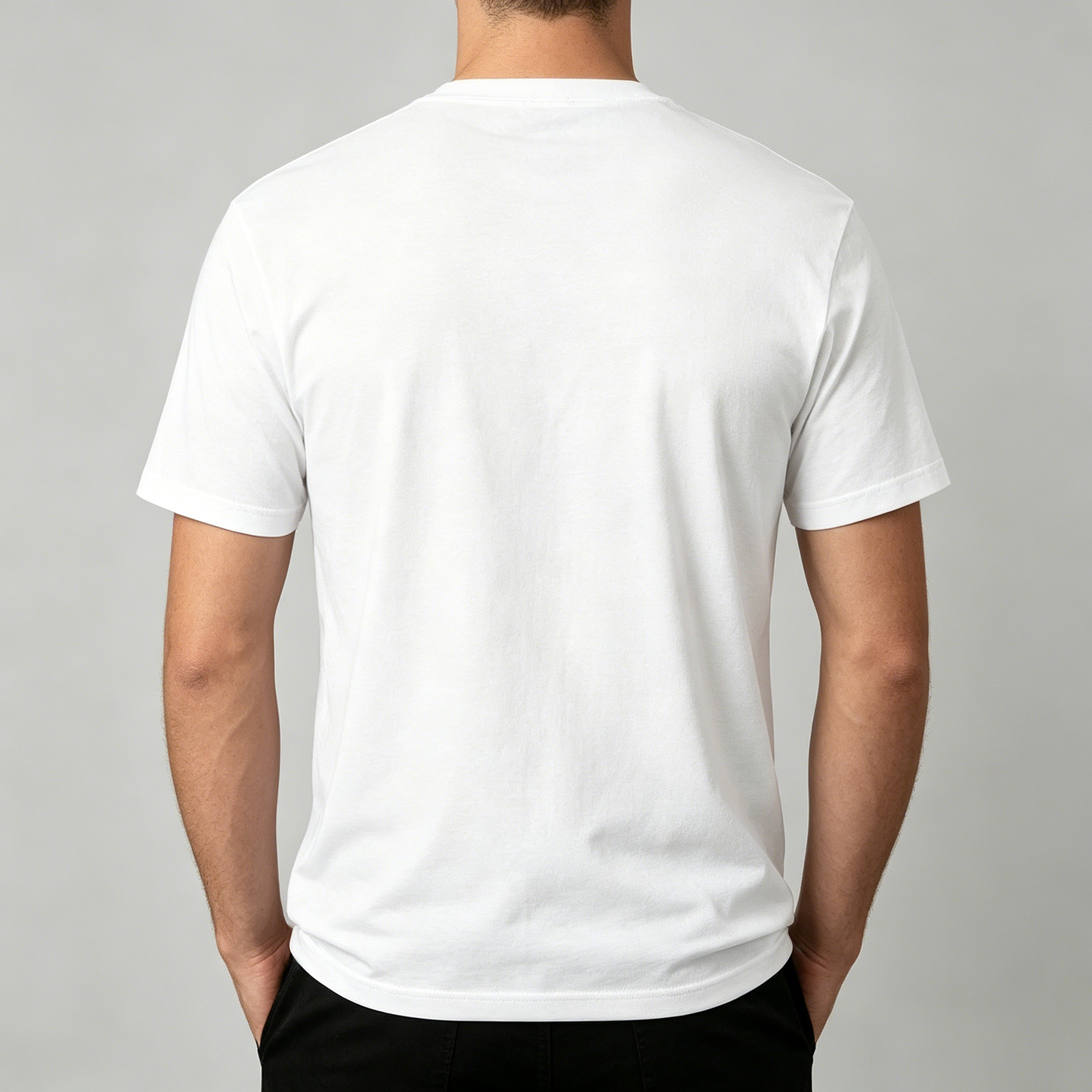 RedAxe Men’s Classic Short Sleeve Crew Neck T-Shirt, Casual Lightweight Basic Tee, Soft Breathable Cotton Blend Everyday Top for Outdoor Work Daily Wear