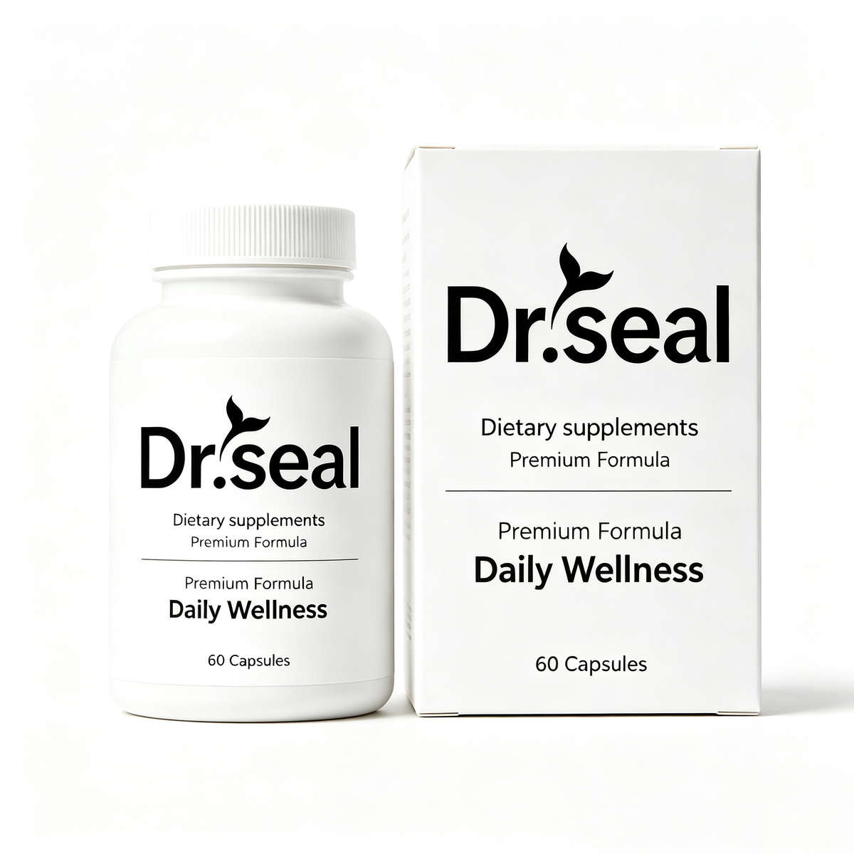 Dr.seal Daily Wellness Dietary Supplement, Premium All‑Daily Support Formula, 60 Vegetarian Capsules, Overall Health & Well‑Being Support