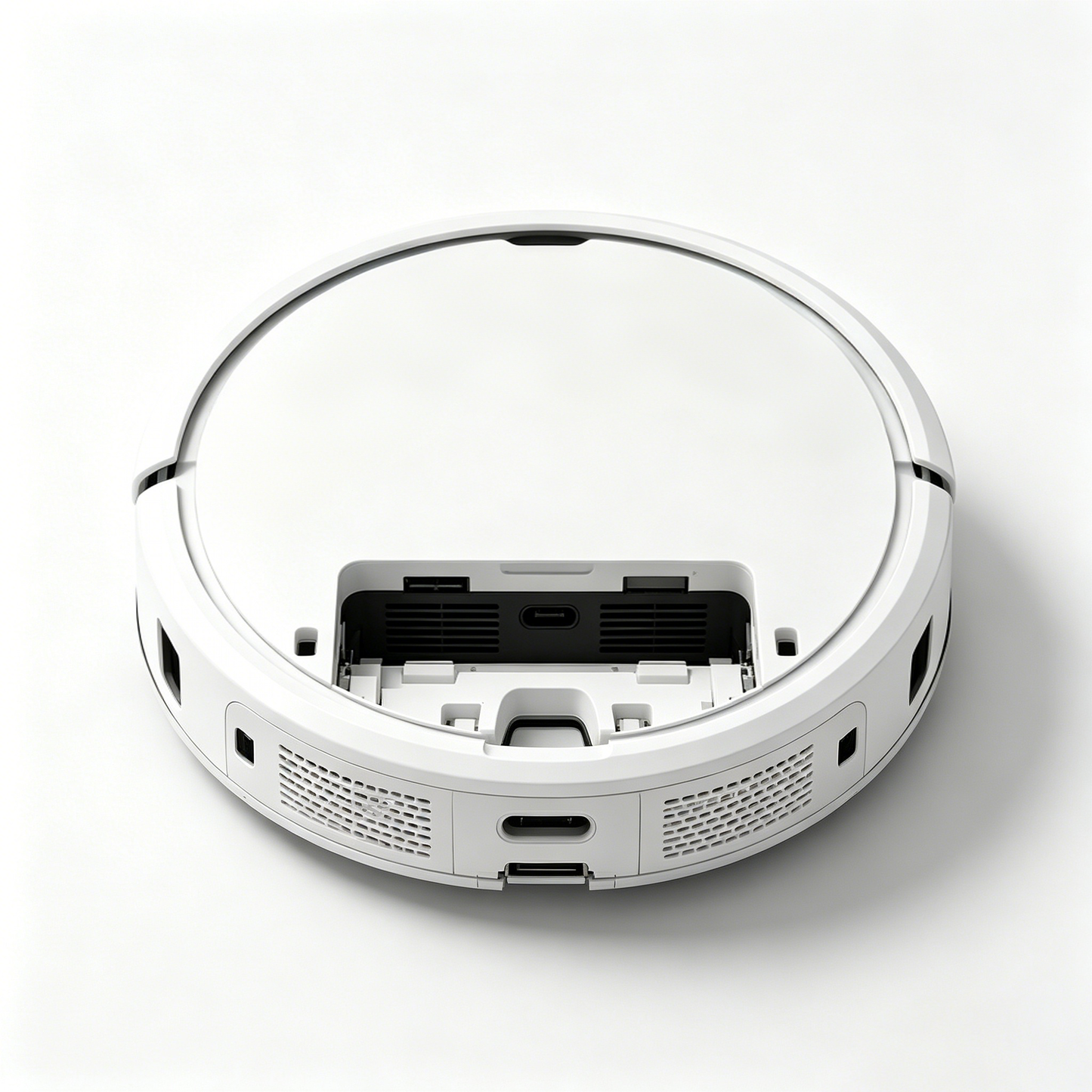 Foxfirst Automatic Robot Vacuum Cleaner, Strong Suction Robotic Vacuum with Anti-Collision Sensor, Low Profile Slim Design, Ideal for Pet Hair, Hardwood Floors & Short-Pile Carpets