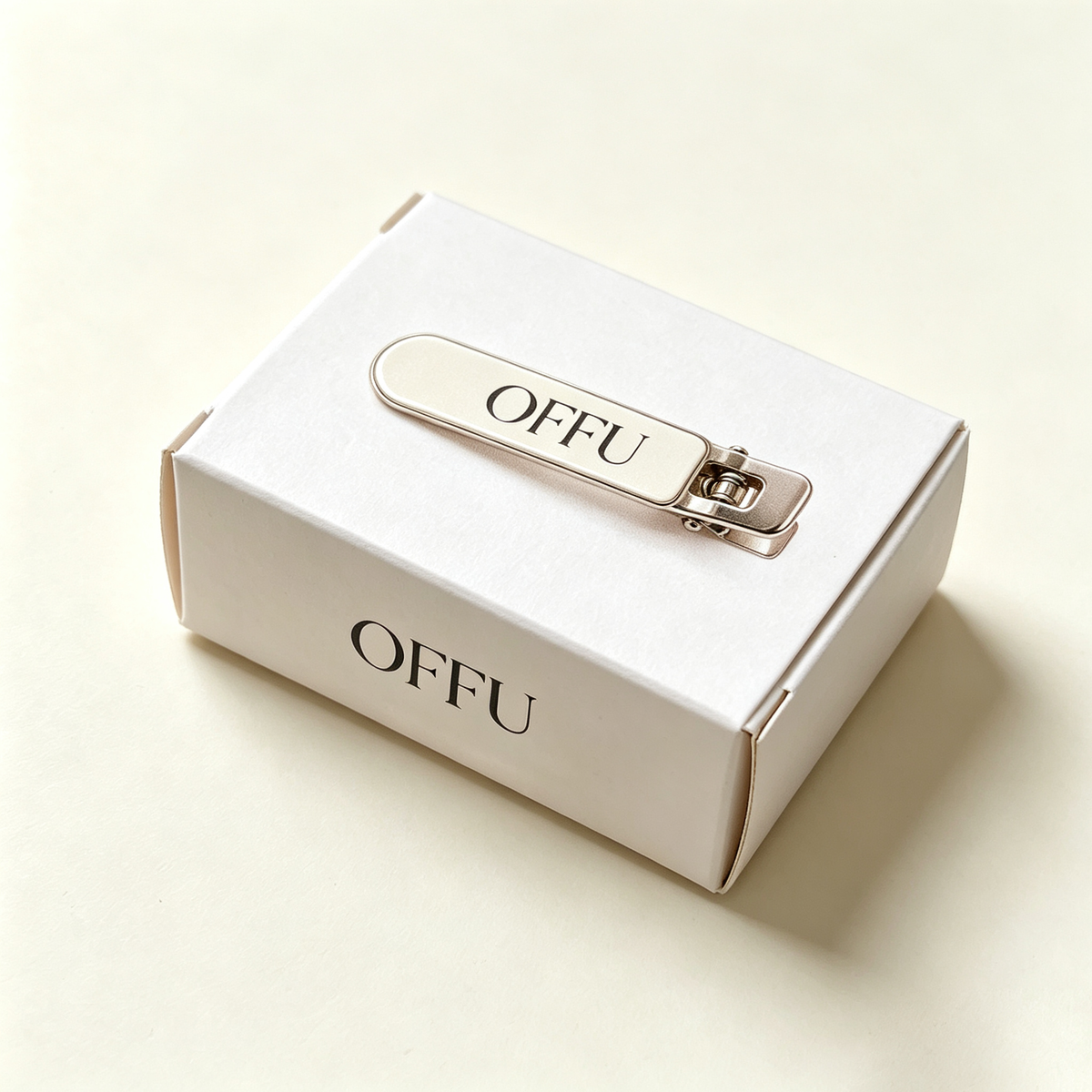 OFFU Classic Flat Hair Barrettes, No‑Slip Duckbill Hair Clips, Fashion Hair Decor for Daily Wear, Party