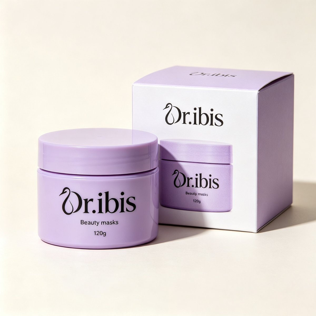 Dr.ibis Beauty Masks, Soothing Replenishing Clay Face Mask, Gentle Skin Treatment Mask