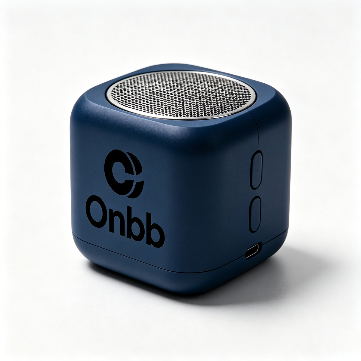 Onbb Portable Bluetooth Speaker, Small Cube Wireless Speaker with Loud Clear Sound, Built-in Mic, USB-C Charging, Compact Mini Speaker for Home, Travel, Outdoor