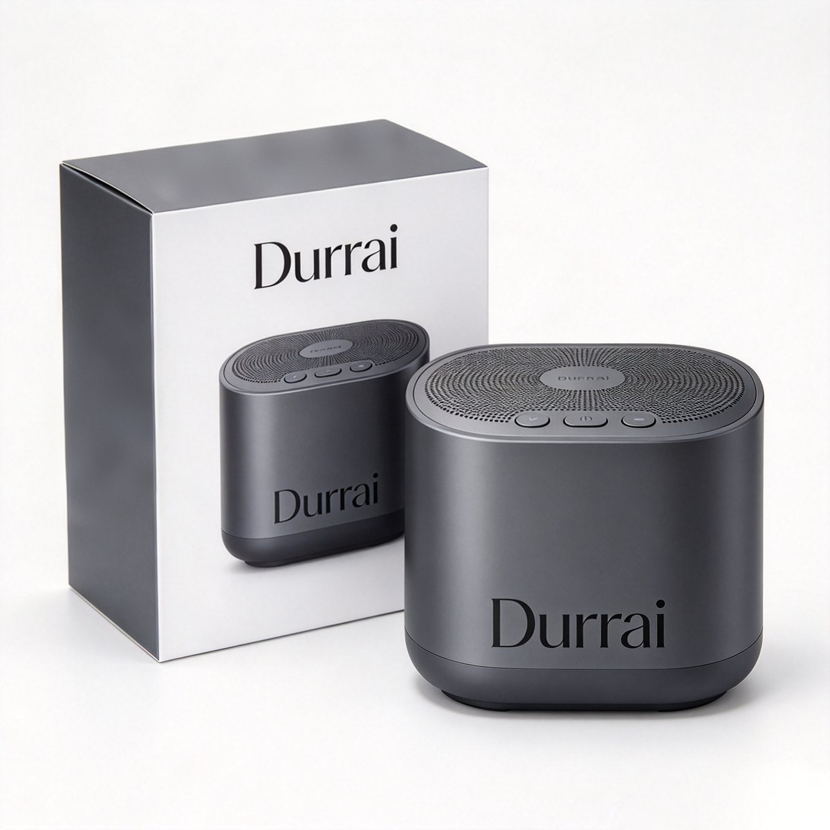 Durrai Portable Bluetooth Speaker, Compact Wireless Loudspeaker, Clear Stereo Sound Small Speaker for Home Travel Outdoor Party