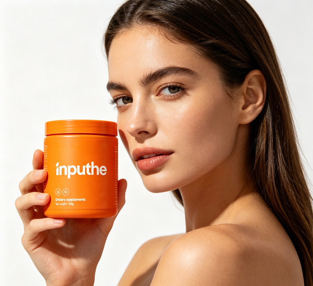 inputhe Beauty Glow Dietary Supplement Powder, Skin Radiance & Collagen Support Oral Supplement, Natural Herbal Nutritional Powder for Women, Anti-Oxidation Skin Care Supplement