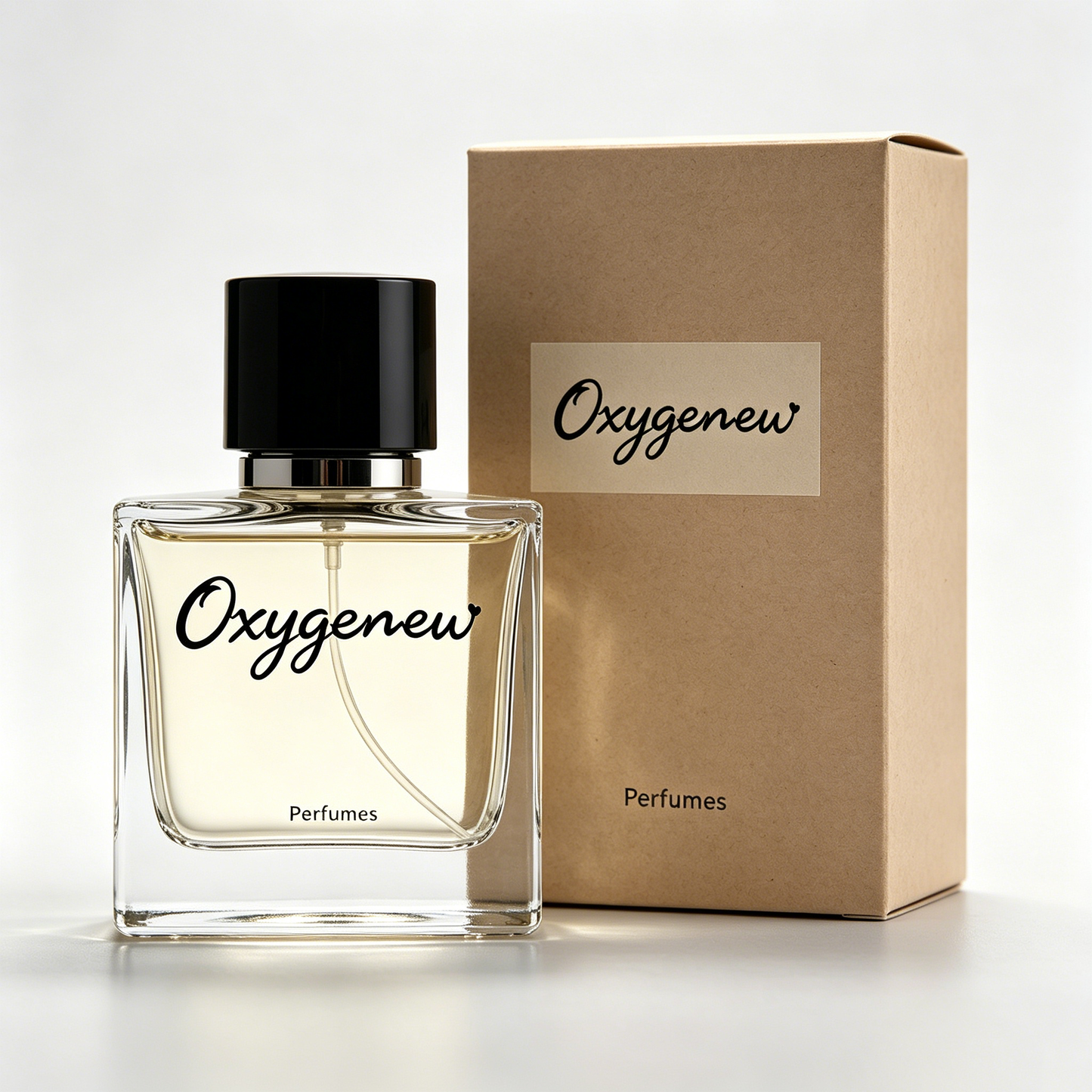 Oxygenew Eau de Toilette Natural Elegant Fragrance Perfume for Women, Long Lasting Light Fresh Scent, Square Clear Glass Bottle Luxury Daily Cologne for Dating Office Party Gift