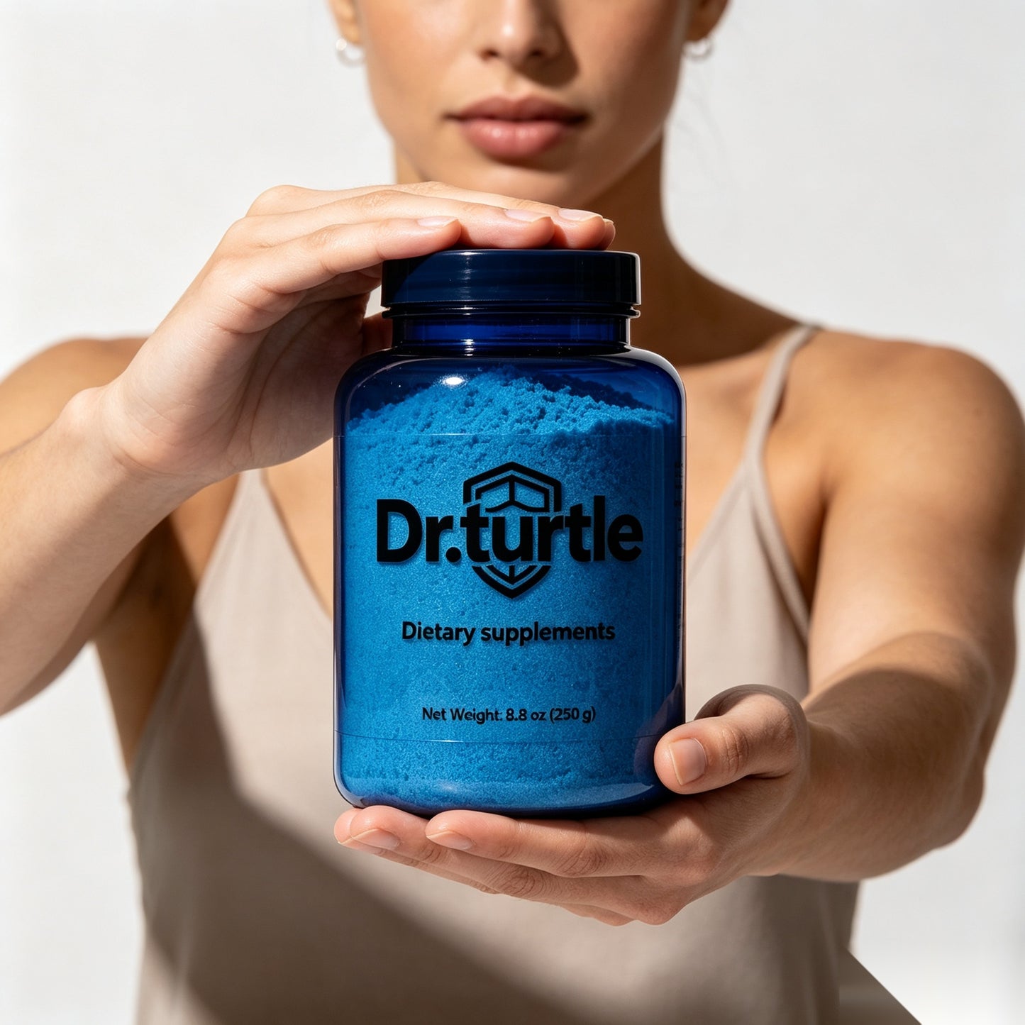 Dr.turtle Blue Granules Daily Dietary Supplement Powder Premium Wellness Support Supplement for Men & Women