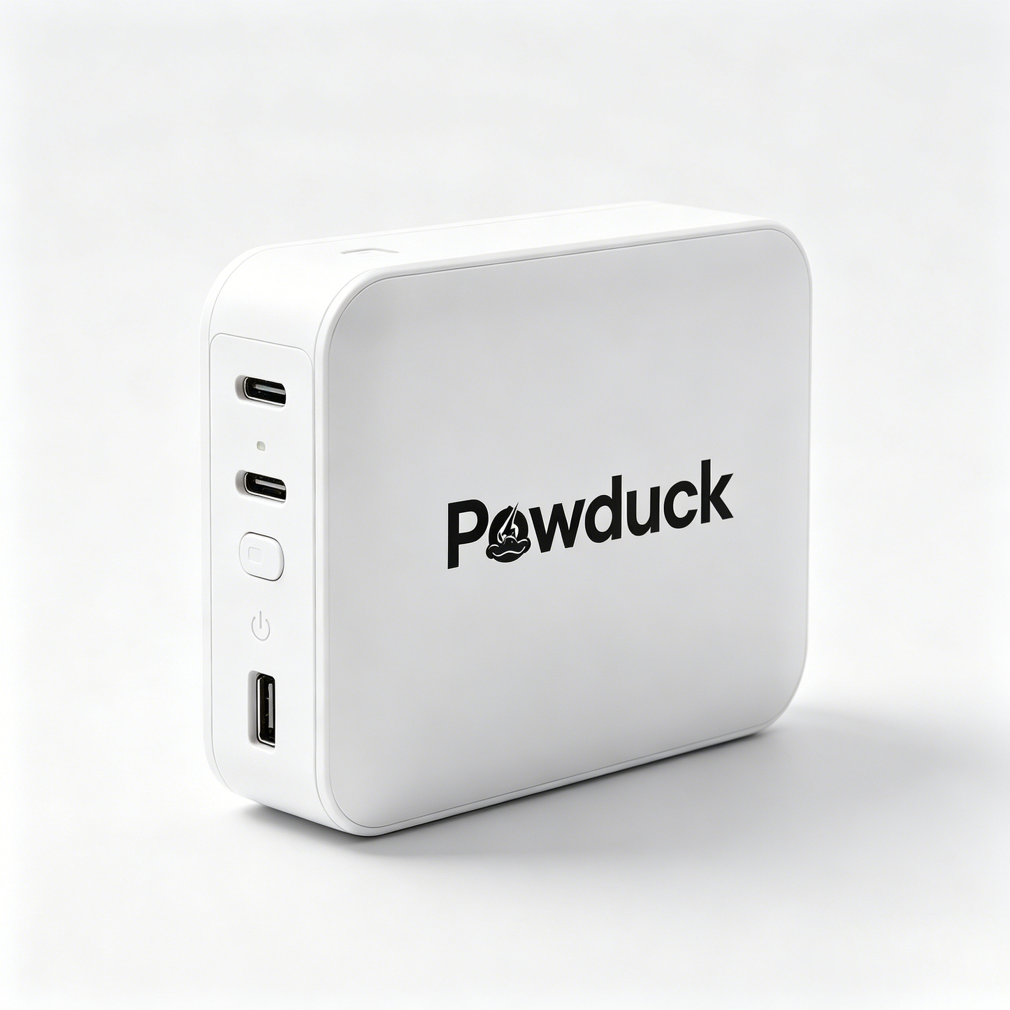 Powduck Portable Power Bank Charger, Multi Port USB C Fast Charging Portable Charger, Compact Lightweight External Battery Pack for iPhone Android Travel Daily Use