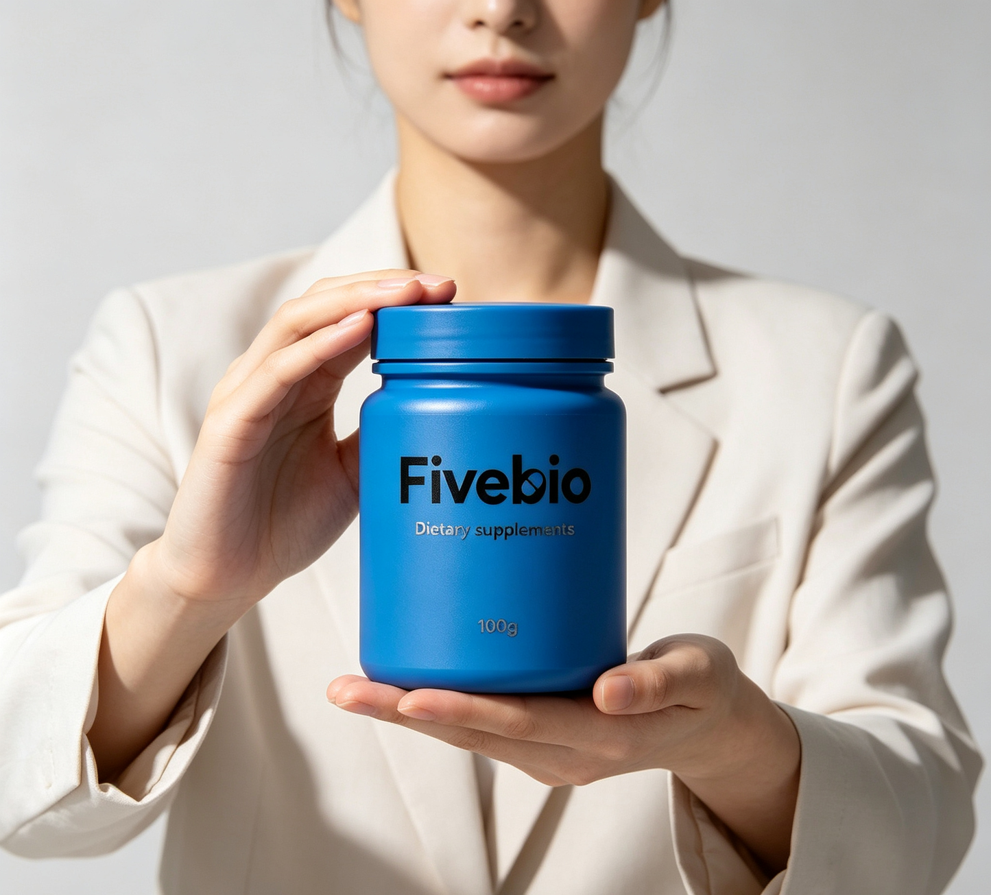 Fivebio Premium Daily Dietary Supplement Powder, All-Natural Nutritional Support Supplement for Overall Body Wellness, Non-GMO, Easy to Mix Daily Health Powder