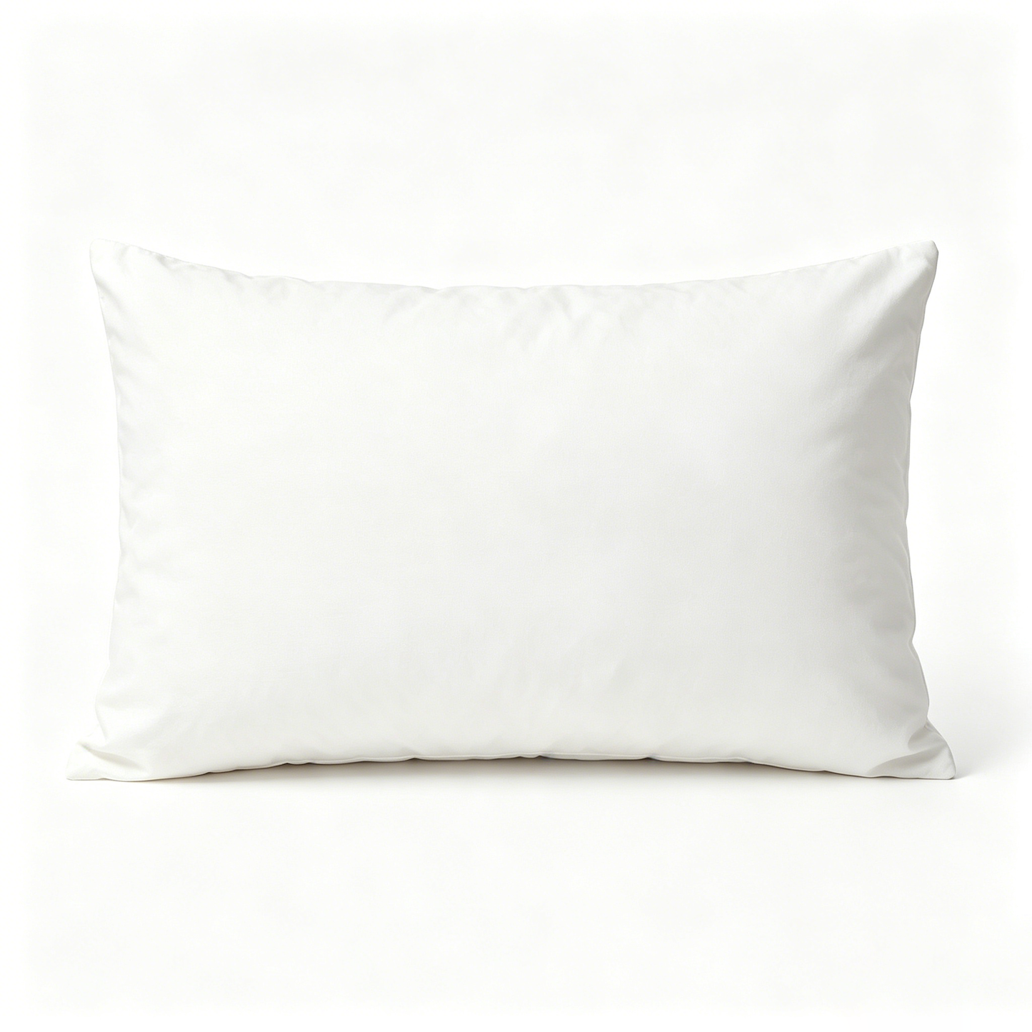 Onlyhom Decorative Lumbar Throw Pillow, Rectangle Soft Solid White Cushion, Modern Minimalist Rectangular Pillow for Sofa Couch Bed Home Decor