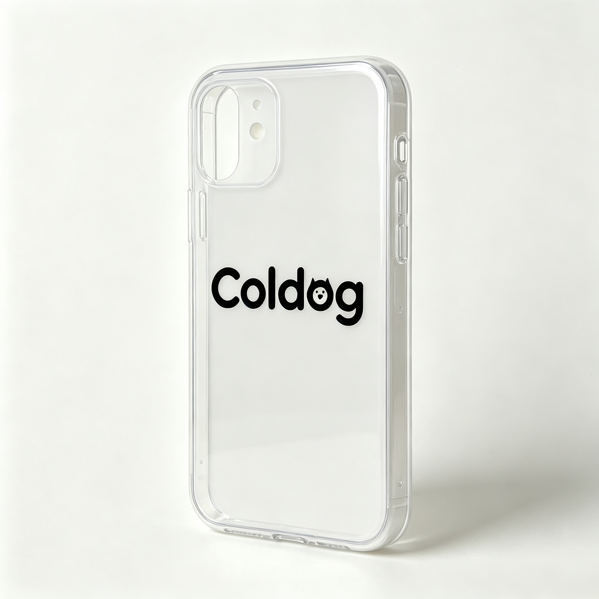 Coldog Clear Phone Case, Slim Transparent Shock‑Absorbing Protective Cover, Flexible Anti‑Yellowing Cell Phone Case for Daily Use
