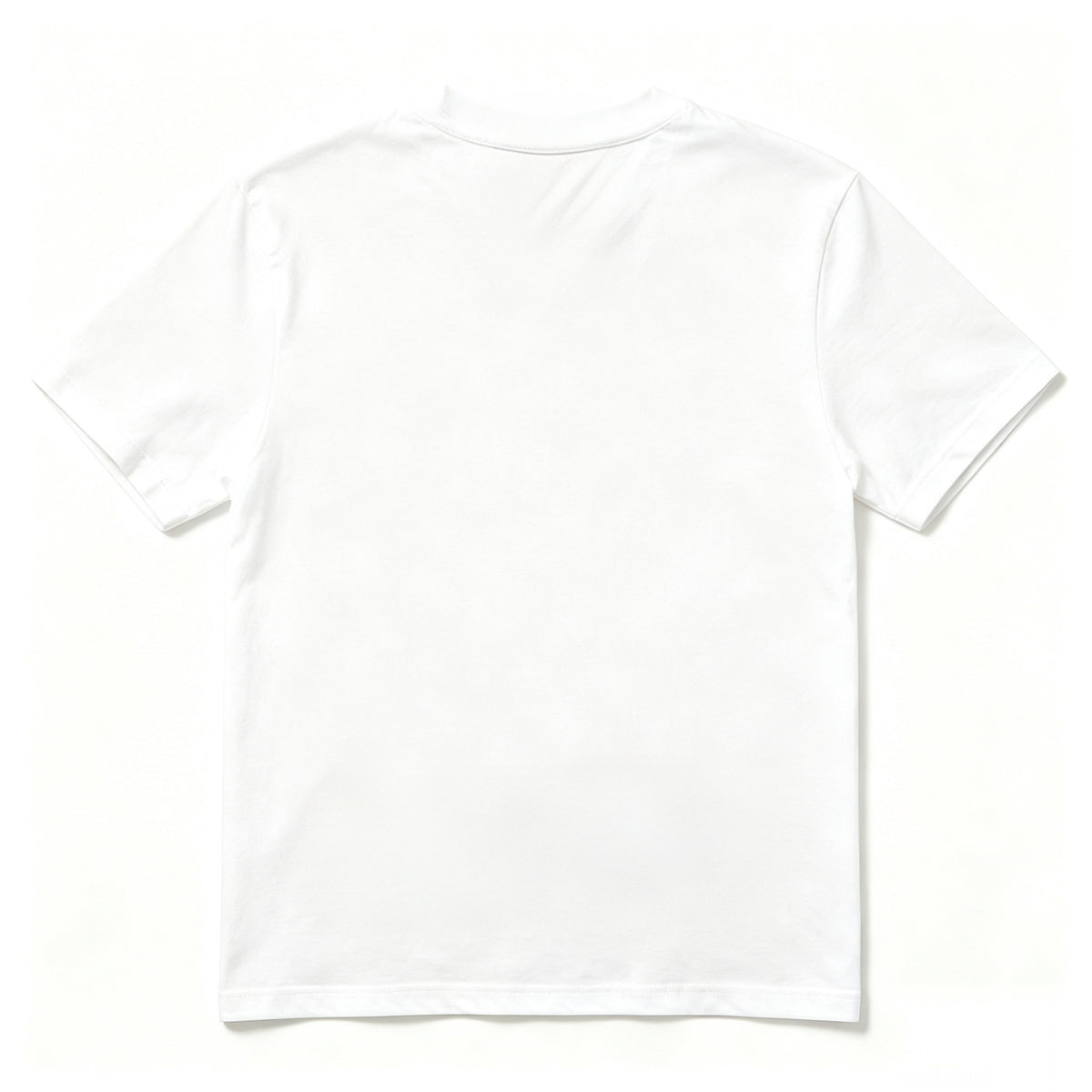 Mousecret Classic Short Sleeve T-Shirt, Crew Neck Casual Tee Top, Soft Breathable Cotton T-Shirt for Men Women Daily Wear