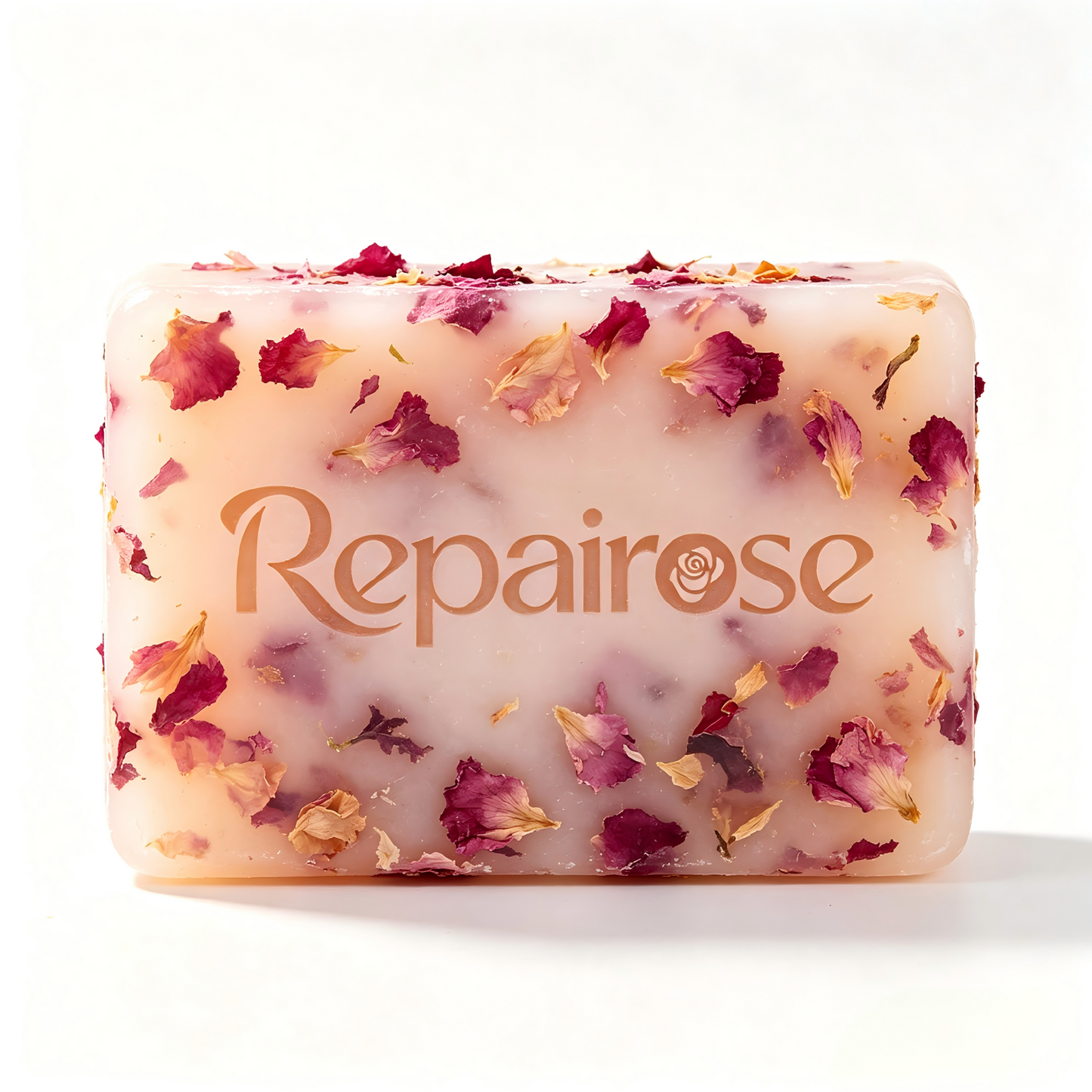 Repairose Rose Petal Perfumed Soap - Luxurious Floral Scented Bath Bar, Moisturizing & Gentle Cleansing for Face & Body, Natural Rose Infused, Ideal for Daily Use & Gifting
