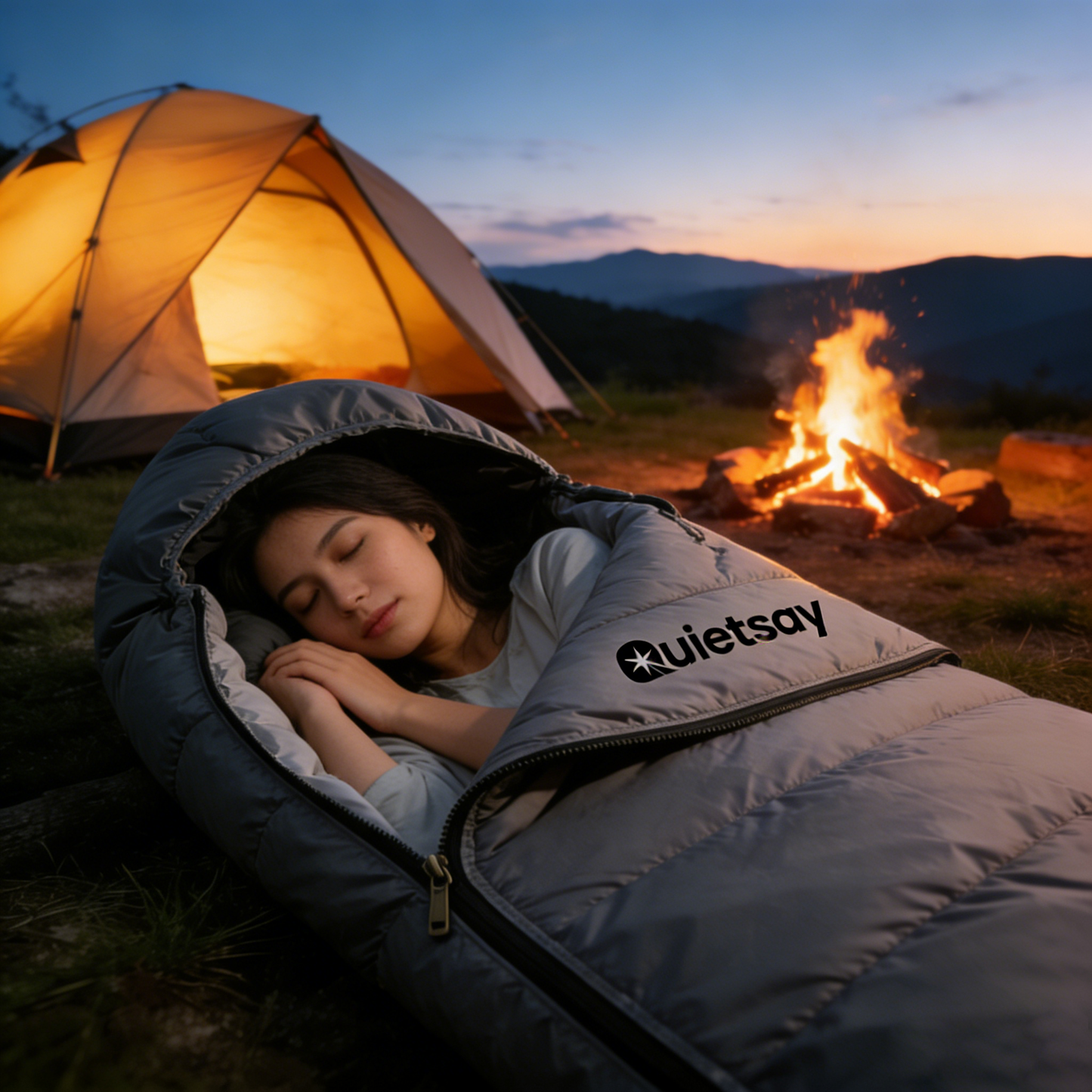 【Quietsay Mummy Slumber Bag】—— Your Warm & Peaceful Shelter for Outdoor Adventures