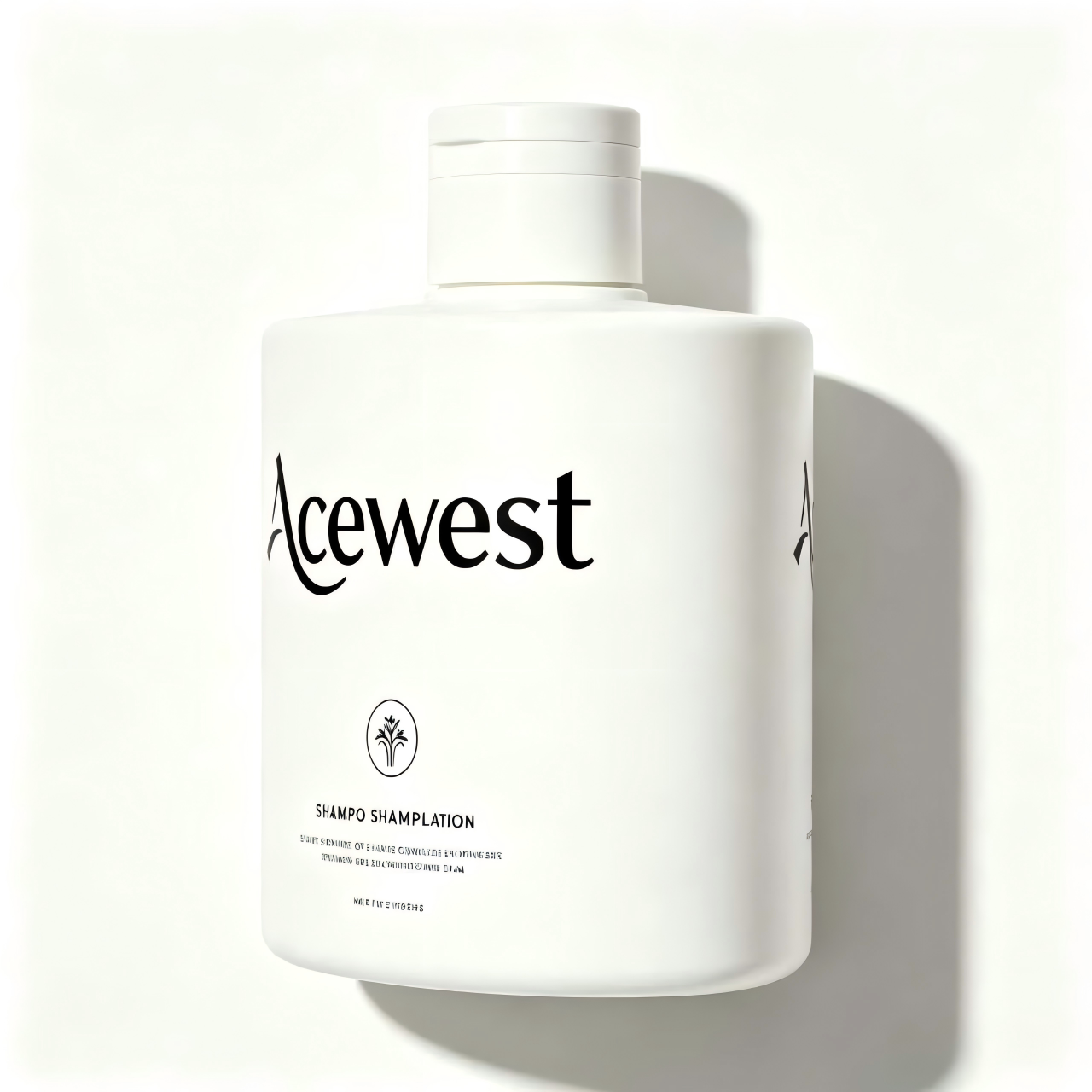 Acewest Amino Acid Shampoo, Gentle Volumizing & Anti-Dandruff Shampoo, Sulfate-Free Formula for Dry & Frizzy Hair, Suitable for Men & Women