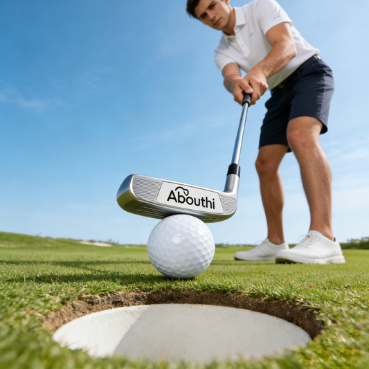 Abouthi Golf Putter, Precision Blade Putter for Beginner & Advanced Golfers, High Forgiveness Stainless Steel Golf Club for Green Putting