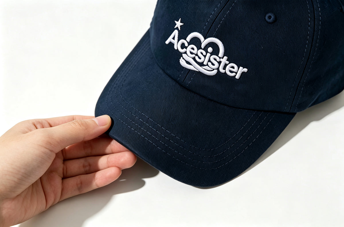 Acesister Baseball Cap, Acesister Embroidered Logo Adjustable Dad Hat, Classic Casual Sun Hat for Men Women, Gift Box Included
