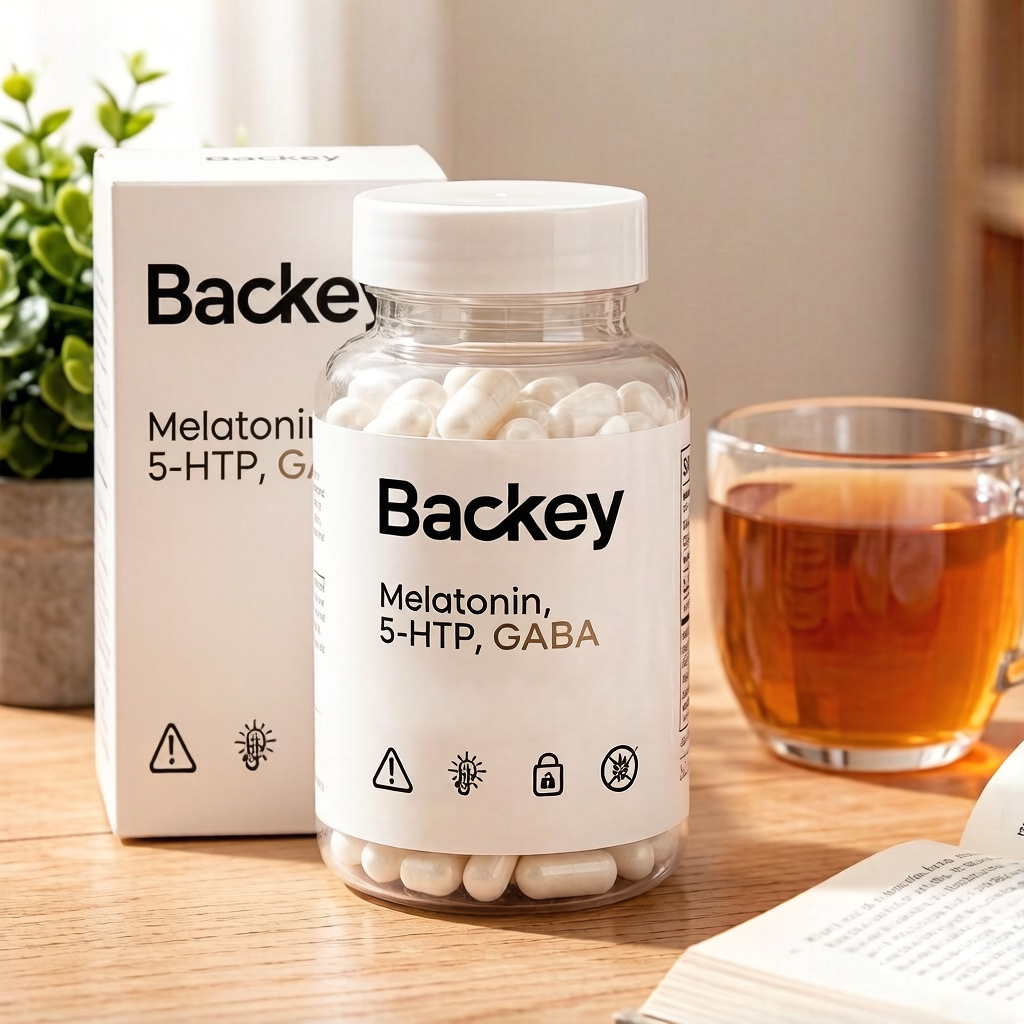 【Backey Sleep Support Dietary Supplement】—— Gentle Companion for Restful Nights