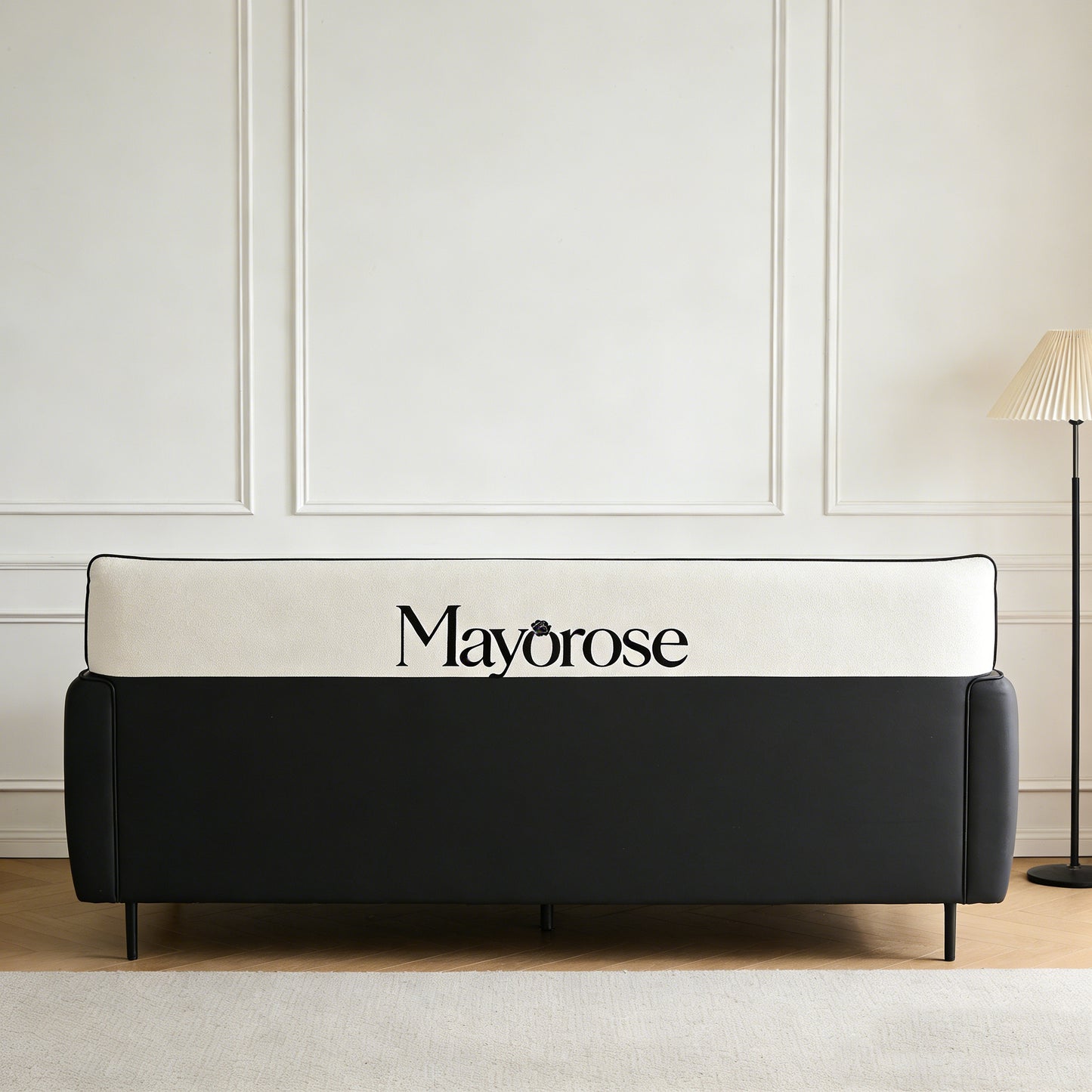 【Mayorose Two-Tone Convertible Sofa Bed】—— Ideal Blend of Modern Aesthetics & Versatile Functionality