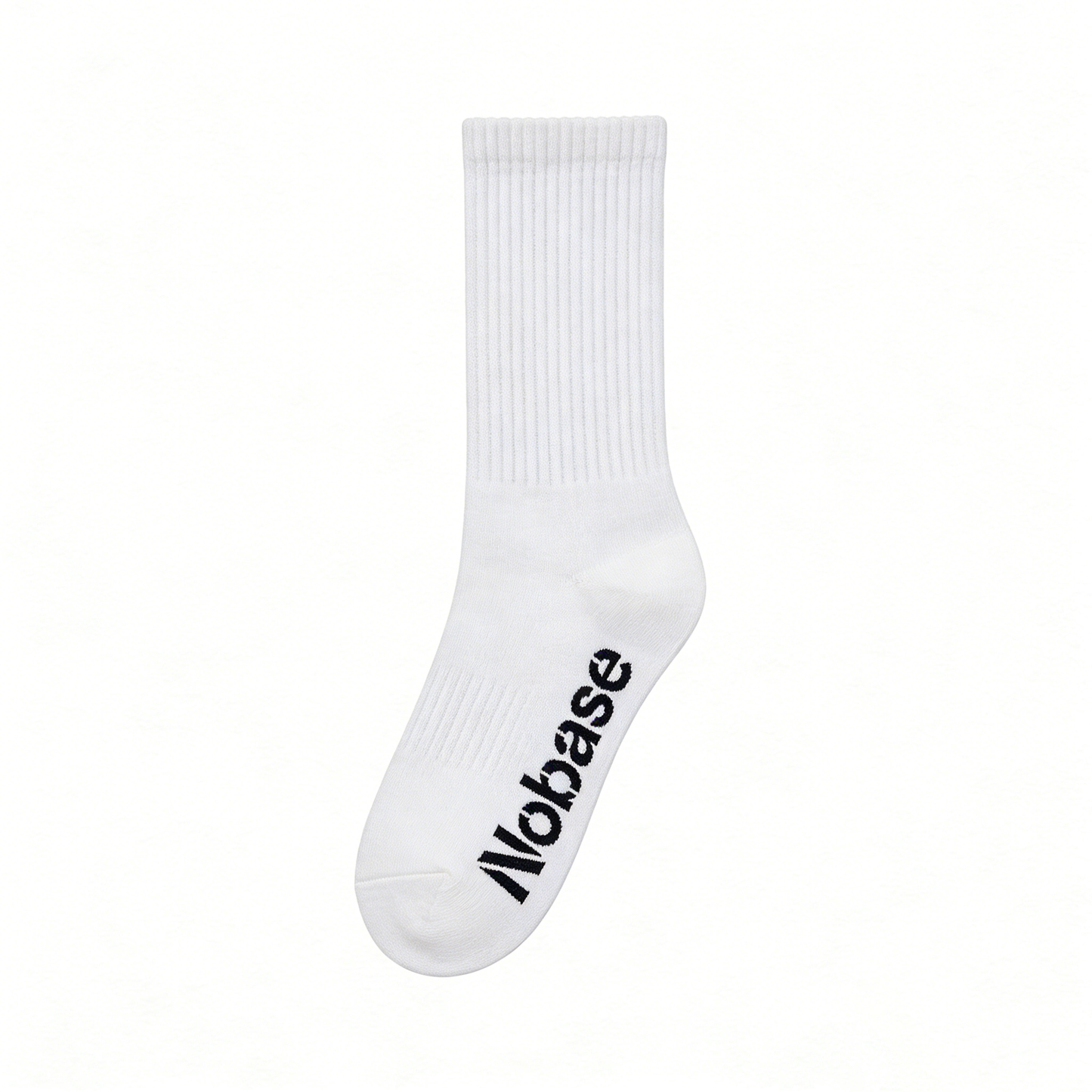 【Nobase Mid-Calf Ribbed Socks】—— Minimalist Style & All-Day Comfort