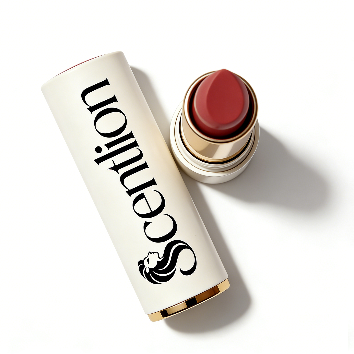 Scentlion Matte Velvet Lipstick, Long-Lasting Hydrating Lip Color, Creamy Non-Drying Formula for All-Day Wear, Luxury Lip Makeup for Women