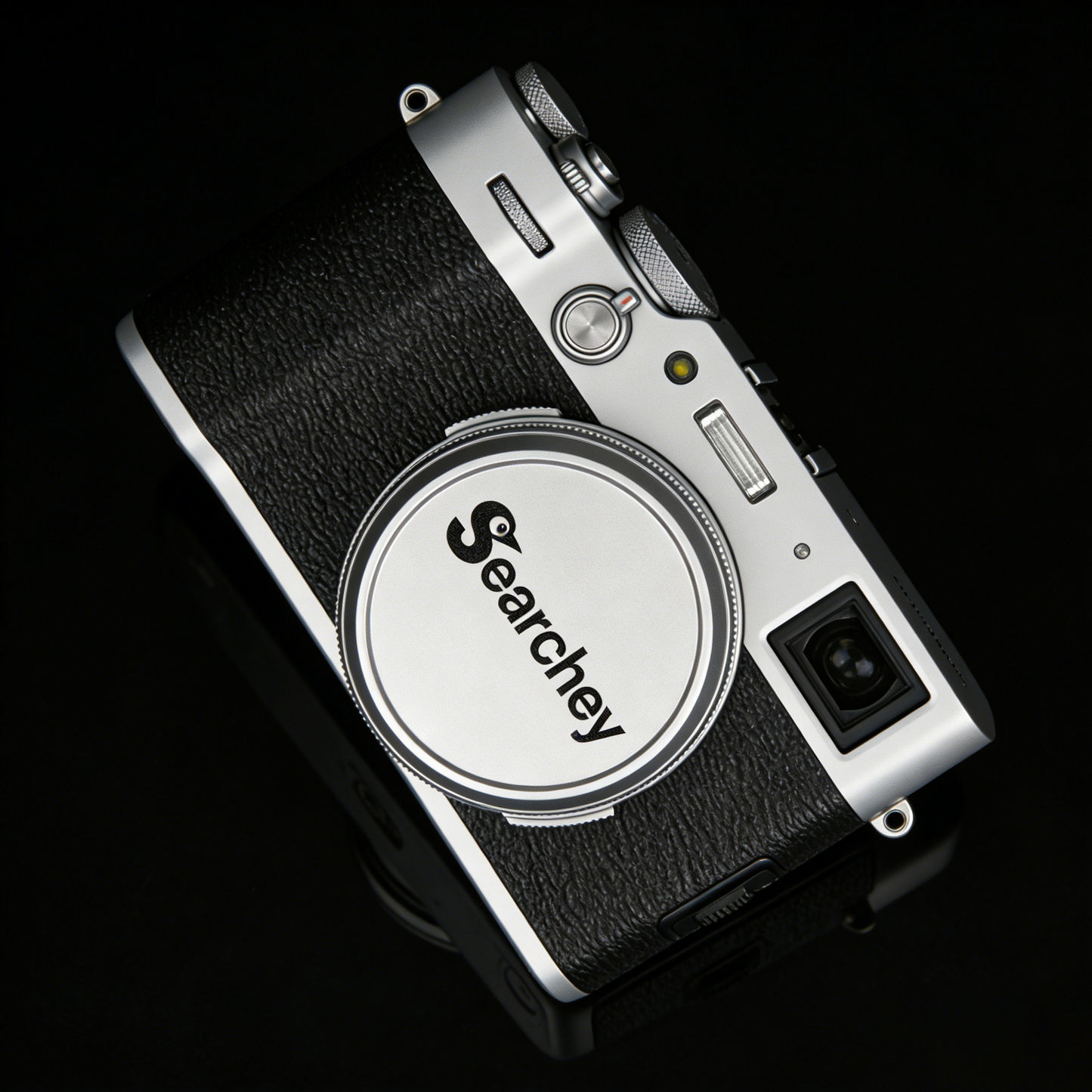 Searchey Premium Compact Digital Camera, 4K UHD Retro Style Point and Shoot Camera for Photography & Vlogging, Portable Travel Camera with Auto Focus, Built-in Flash, Ideal for Beginners & Enthusiasts