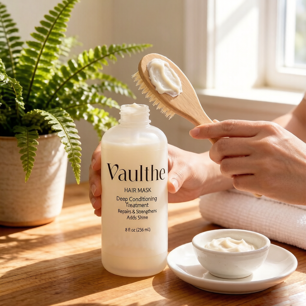 【Vaulthe Deep Conditioning Hair Mask】—— Repair, Strengthen & Restore Shine