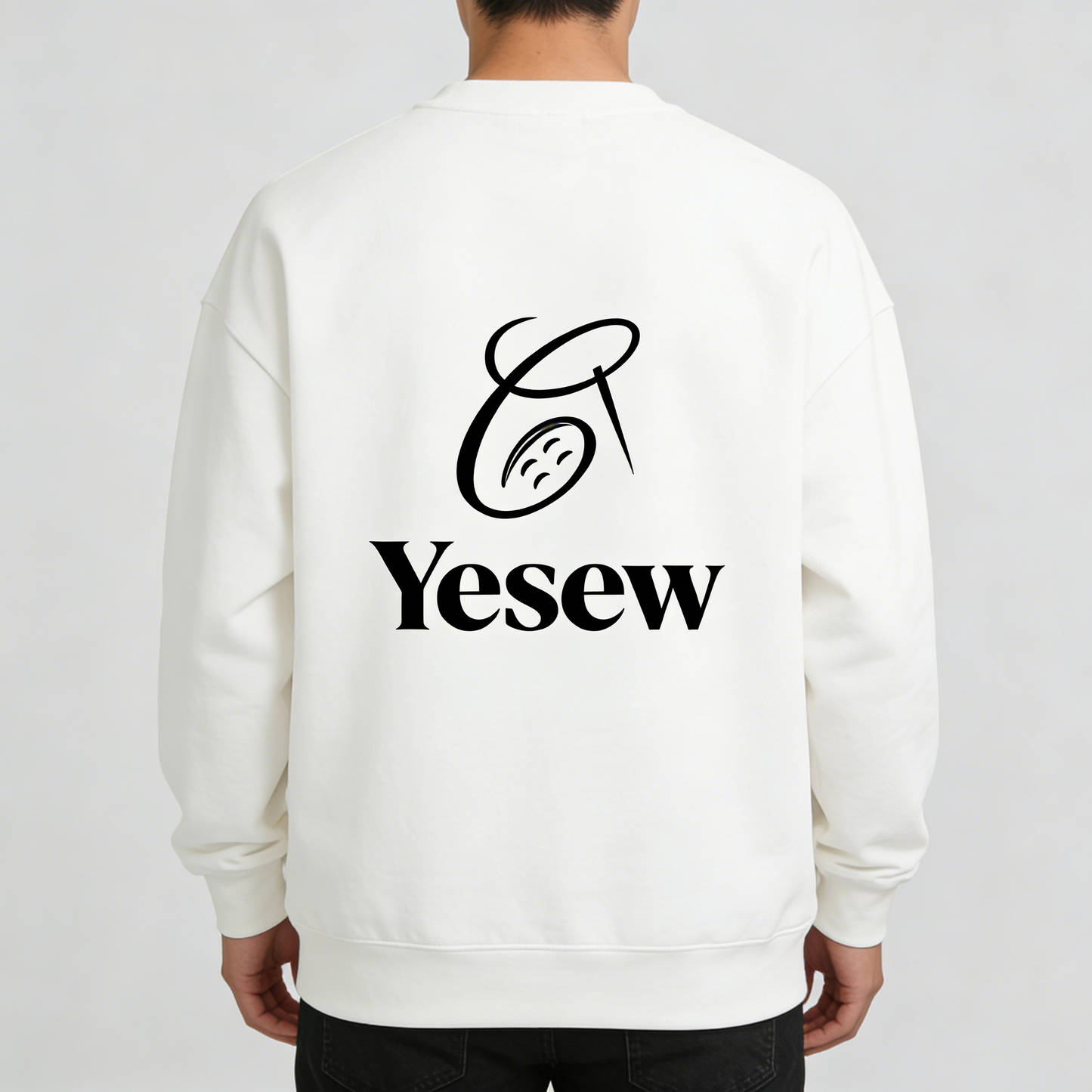 【Yesew Tailoring Logo Sweatshirt】—— Cozy & Stylish Casual Wear for Craft Enthusiasts