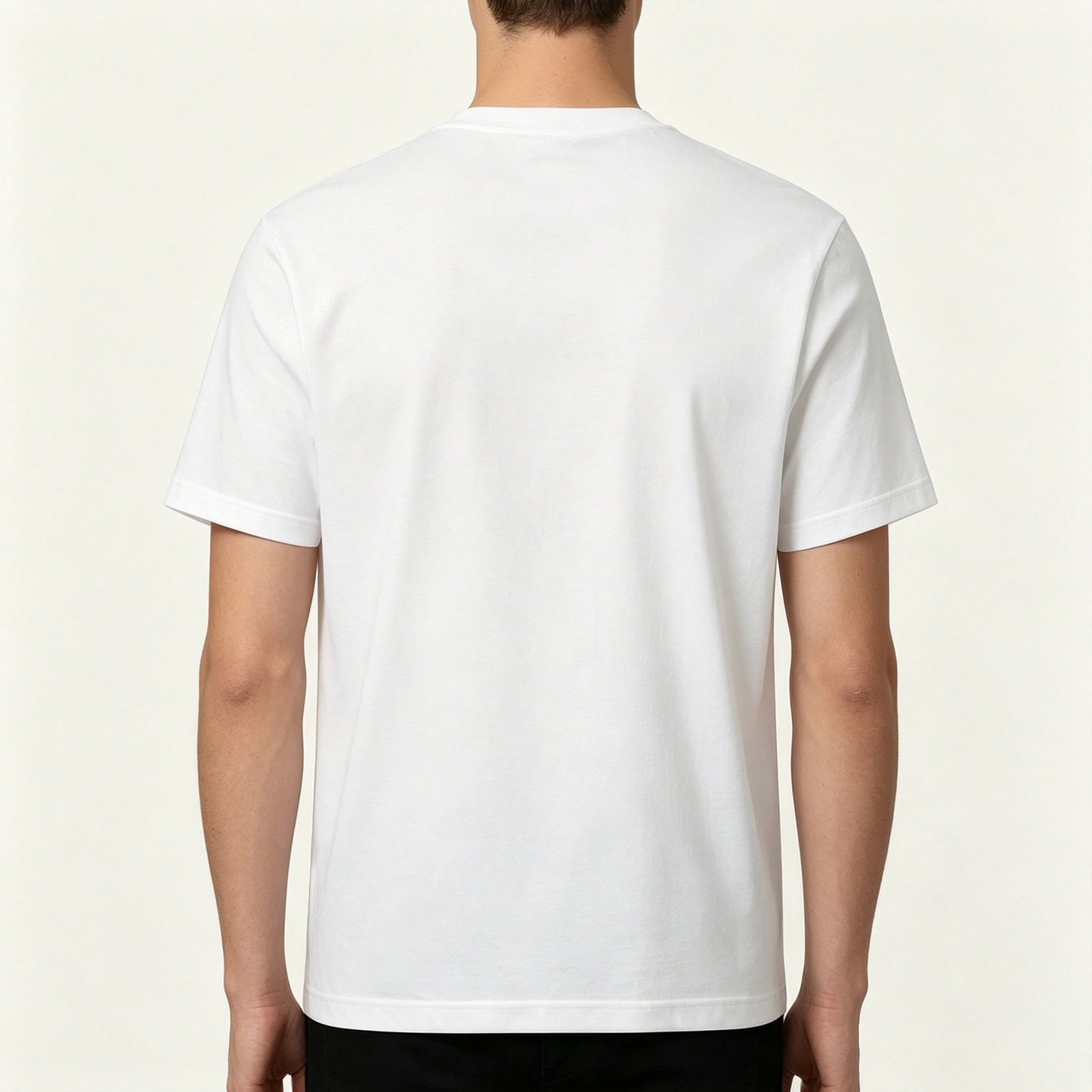 Bearsatr Men Classic Cotton Short Sleeve Crew Neck T-Shirt Casual Daily Basic Tee