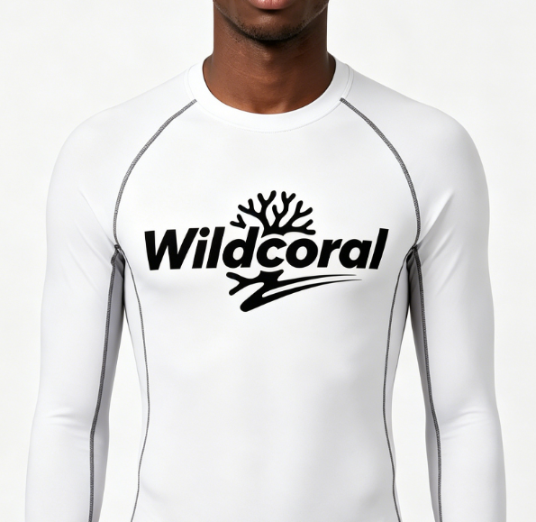 【Wildcoral Compression Long-Sleeve Top】—— High-Performance Base Layer for Sports & Water Activities