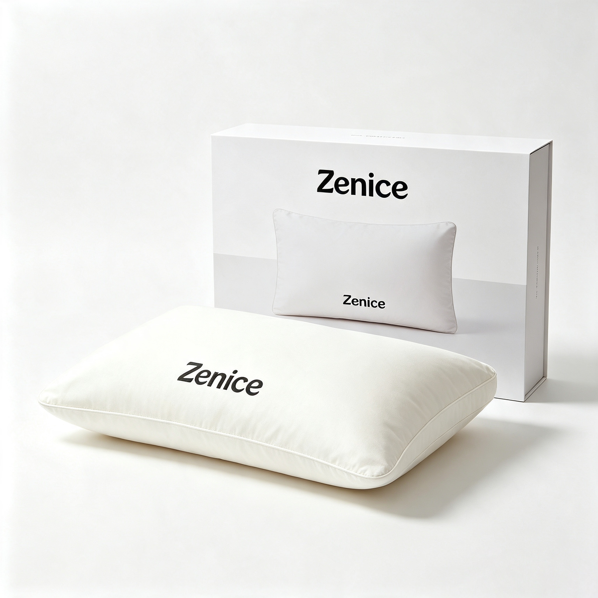 Zenice Fluffy Bed‑Sleep Pillow, Comfortable Soft Support Sleeping Pillow for All Sleep Positions
