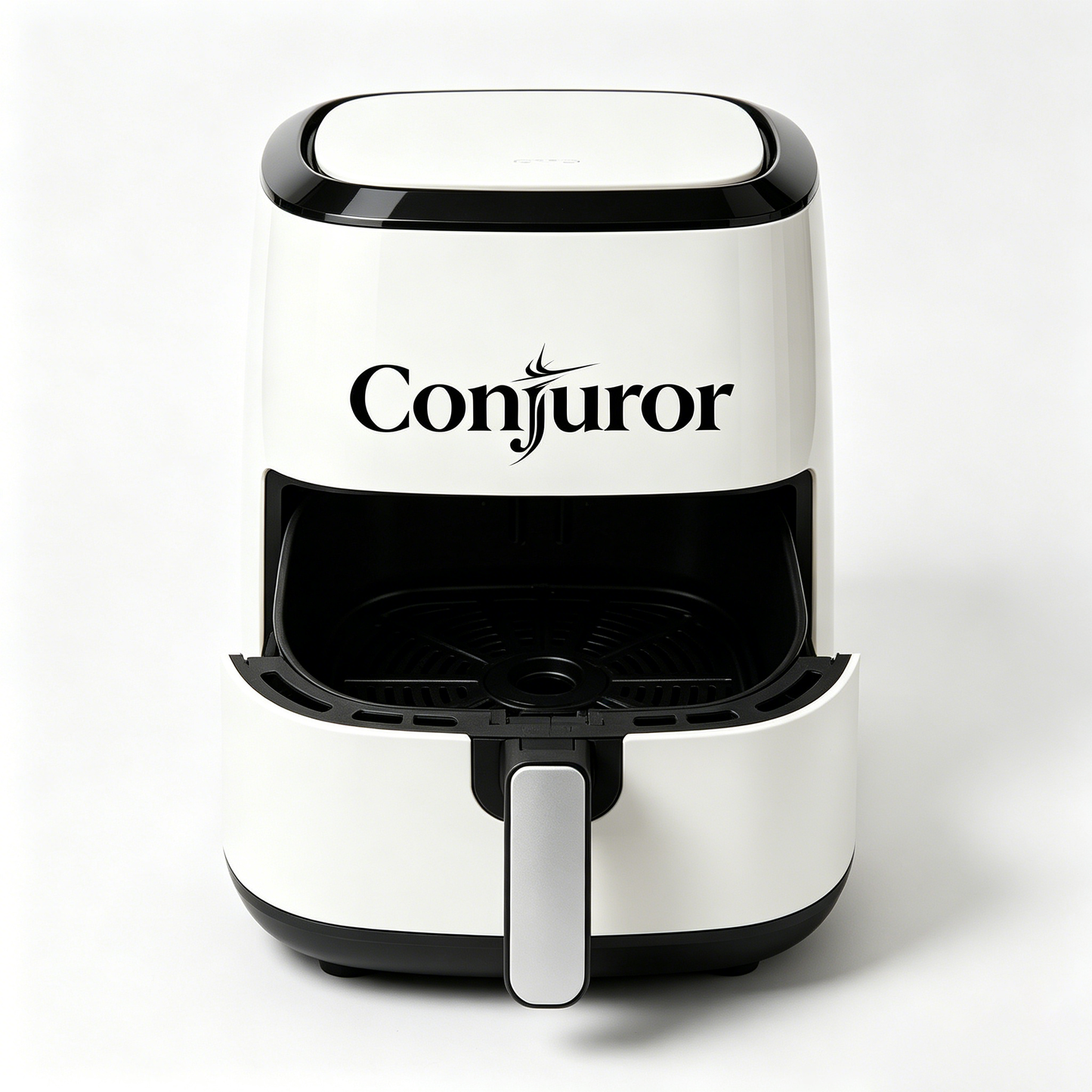 Conjuror Air Fryer - Compact Non-Stick Air Fryer with Adjustable Temperature Control, Oil-Free Healthy Cooking for Air Frying, Roasting & Baking, White