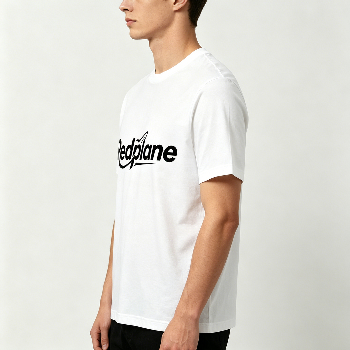 【Redplane White Logo T-shirt】—— Timeless Basic of Casual Daily Wear