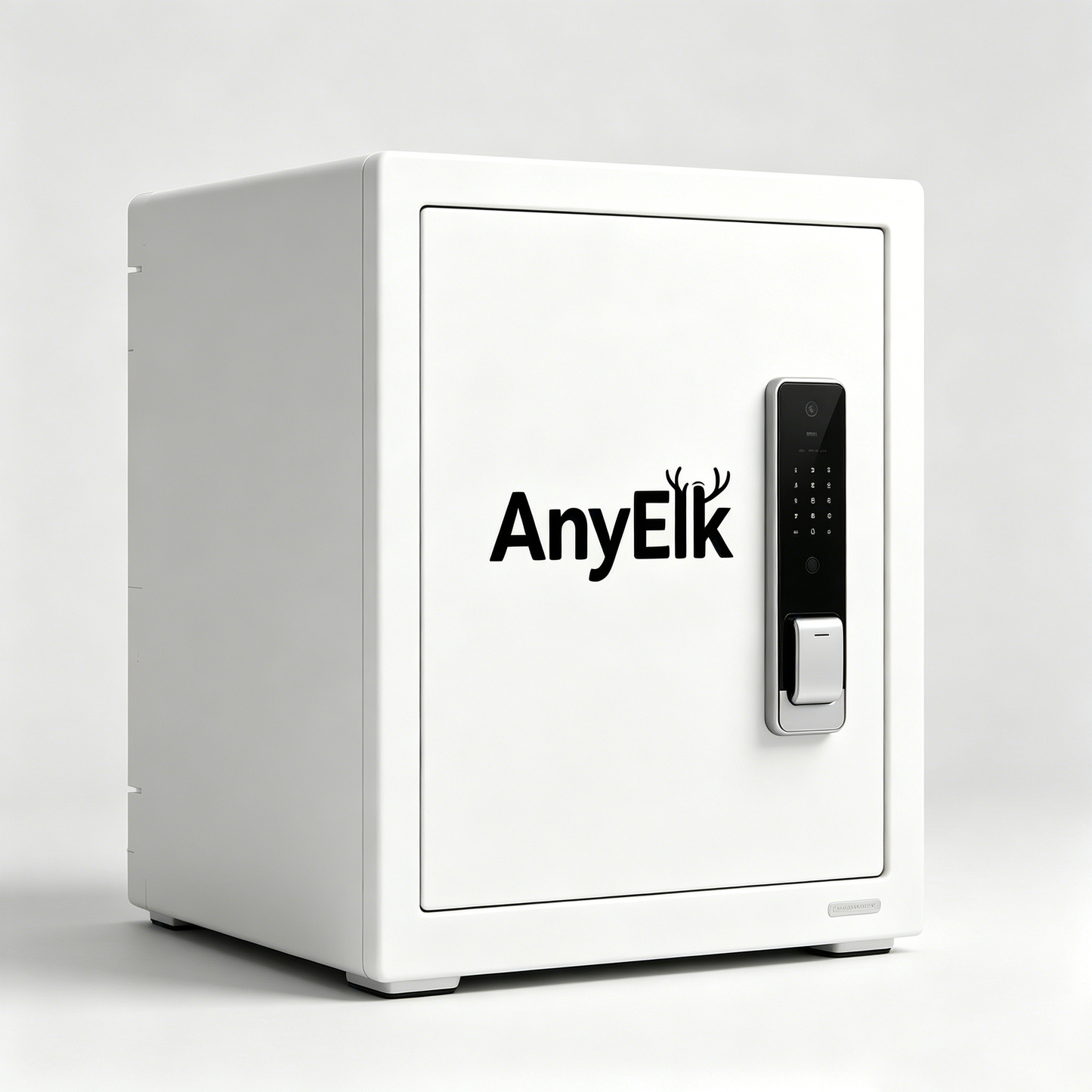 AnyElk Digital Home Safe Box, Fingerprint & Keypad Lock Secure Cabinet, Solid Steel Fireproof Anti-Theft Safe with Removable Shelf for Home, Hotel & Office Valuables Storage