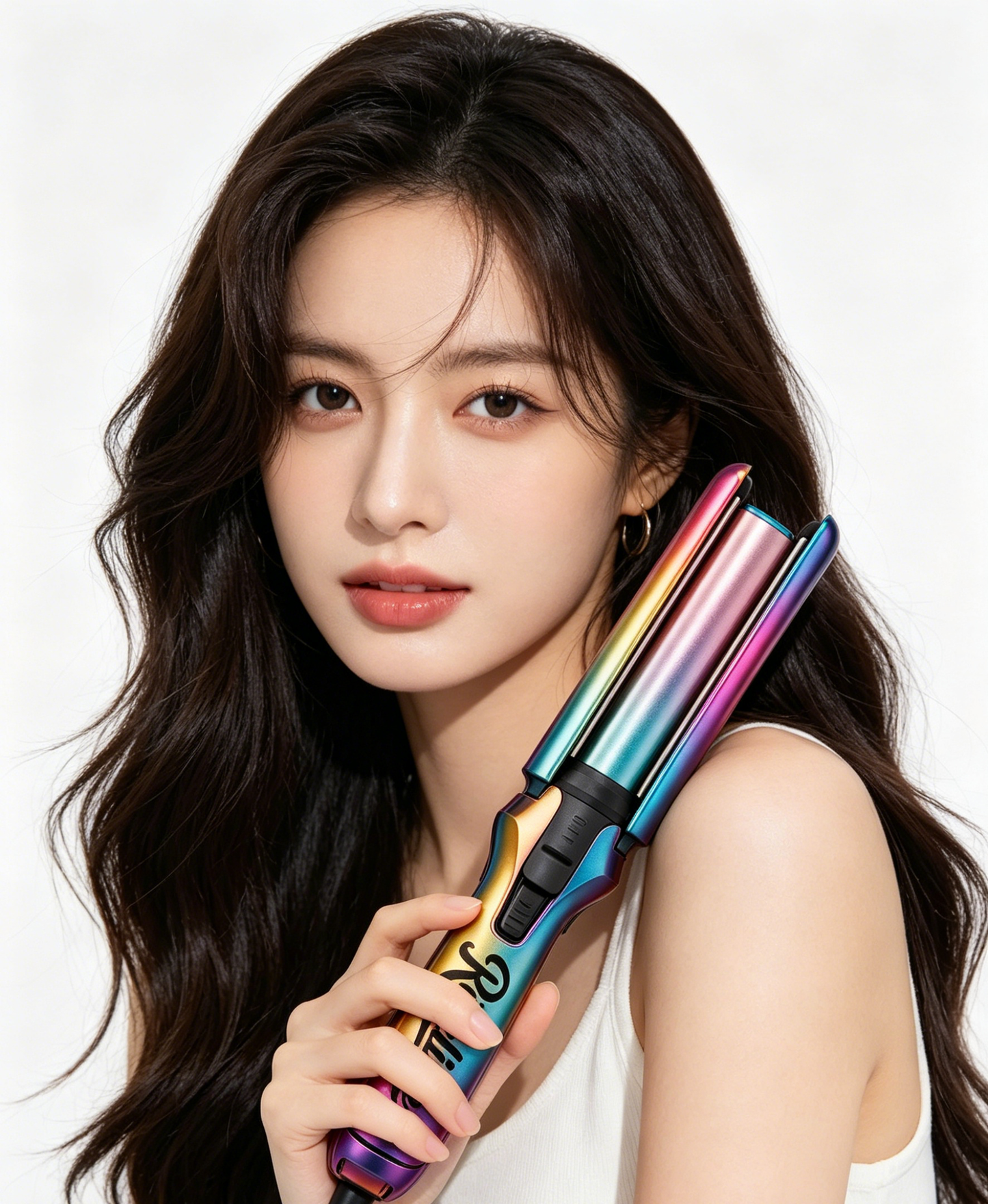 【Ricelike Rainbow Hair Waver】—— Your Go-To for Effortless, Salon-Quality Waves