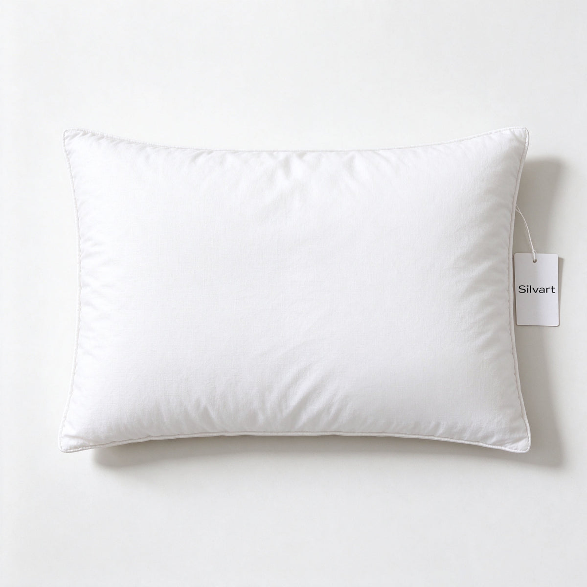 Silvart Bed Pillows for Sleeping, Soft Support Pillow for Side Back Stomach Sleepers, Vacuum Compressed Shipment