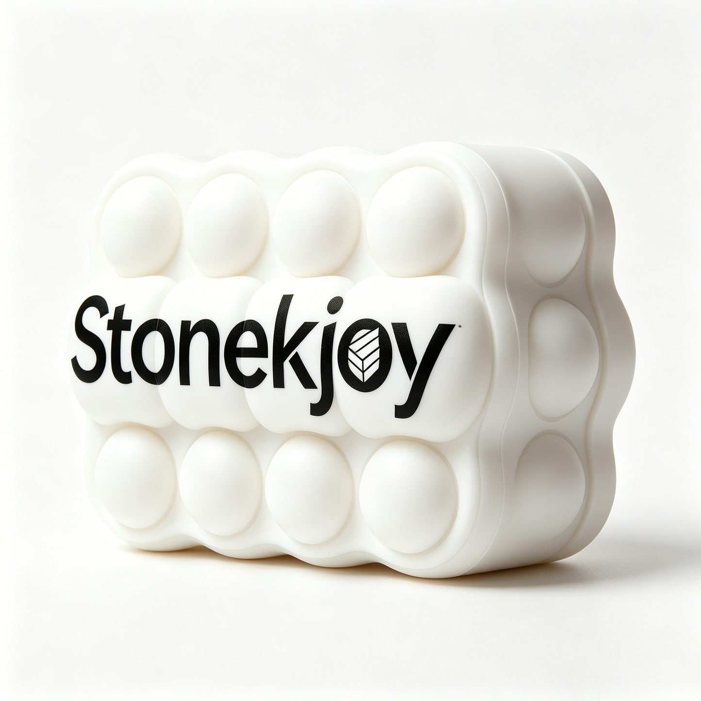 Stonekjoy Silicone Pop Fidget Squeeze Toy, Portable Stress Relief Popping Bubble Sensory Toy for Adults & Kids, Pocket Size Anxiety Relief Fidget Block