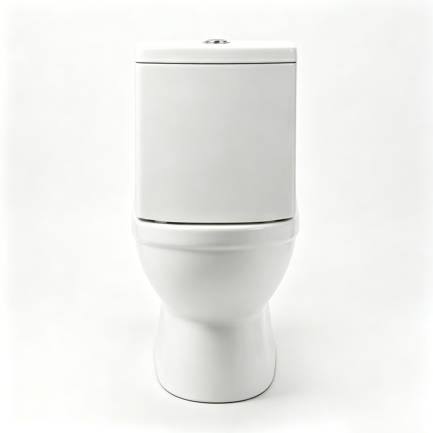 NowTime One-Piece Ceramic Toilet, Dual-Flush High Efficiency Toilet with Soft-Close Seat, Comfort Height, Elongated Bowl, Modern White Design for Bathroom, Easy Clean, Space-Saving