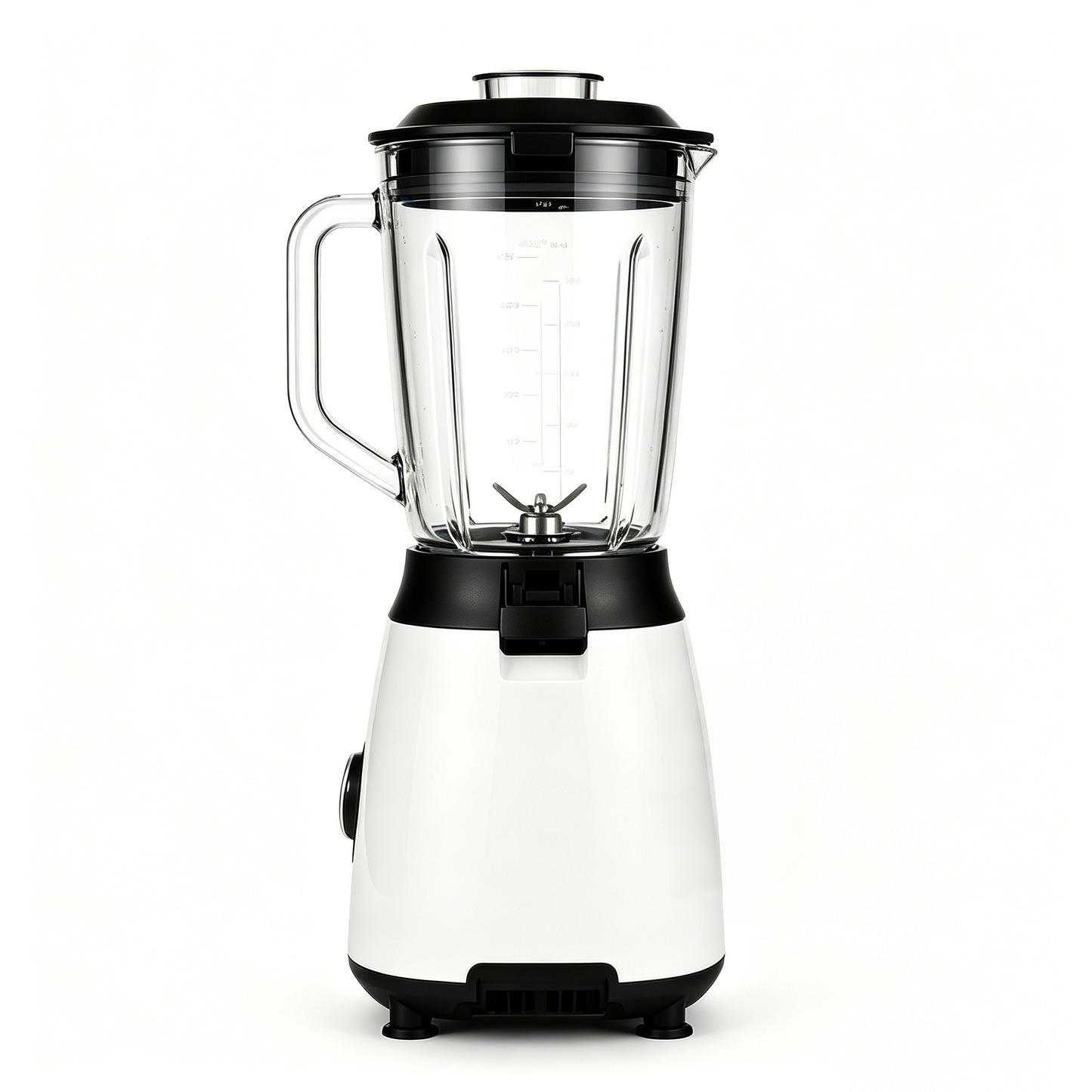 Sunsnake Countertop Blender, 500W High-Speed Smoothie Blender with 40oz Glass Jar, Multi-Function for Shakes, Smoothies & Food Prep, 3 Speed Settings