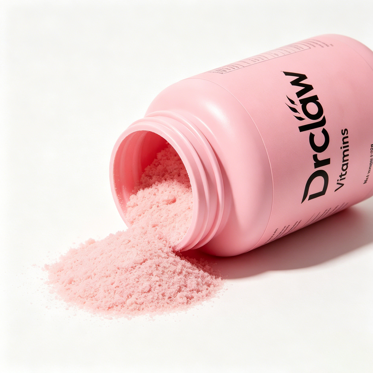 Drclaw Women’s Beauty Vitamin Powder Supplement, Fine Soluble Powder, Multivitamin Blend for Skin Hair Nail Support, Daily Oral Beauty Supplement for Glowing Complexion