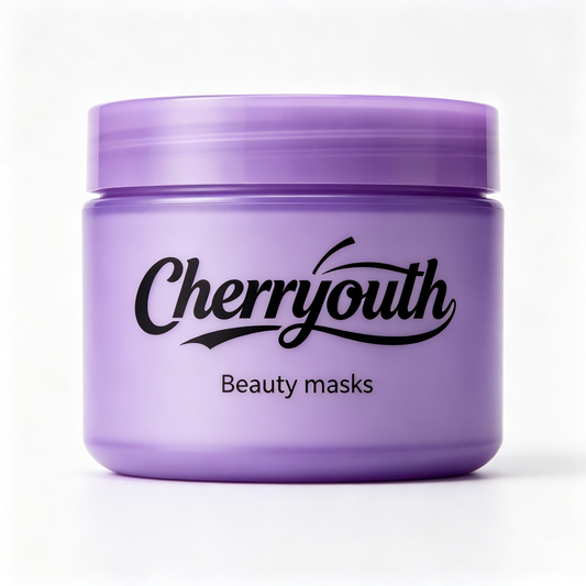 Cherryouth Hydrating Repair Beauty Mask, Deep Moisturizing Sleeping Mask for Dry & Dull Skin, Anti-Aging Brightening Facial Mask Overnight Skin Care Treatment for All Skin Types