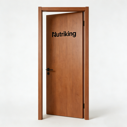 NutriKing Solid Wood Interior Door – Timeless Warmth for Every Room