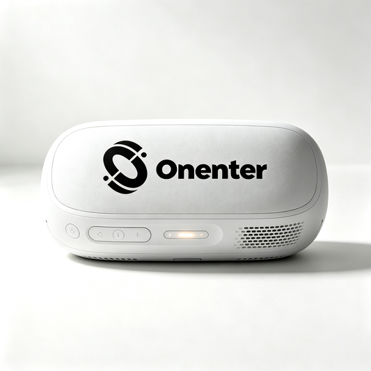 Onenter Portable Massage Device, Multimode Compact Home Relaxation Massager with Adjustable Intensity & Indicator Light for Neck Shoulder Back Body Relief