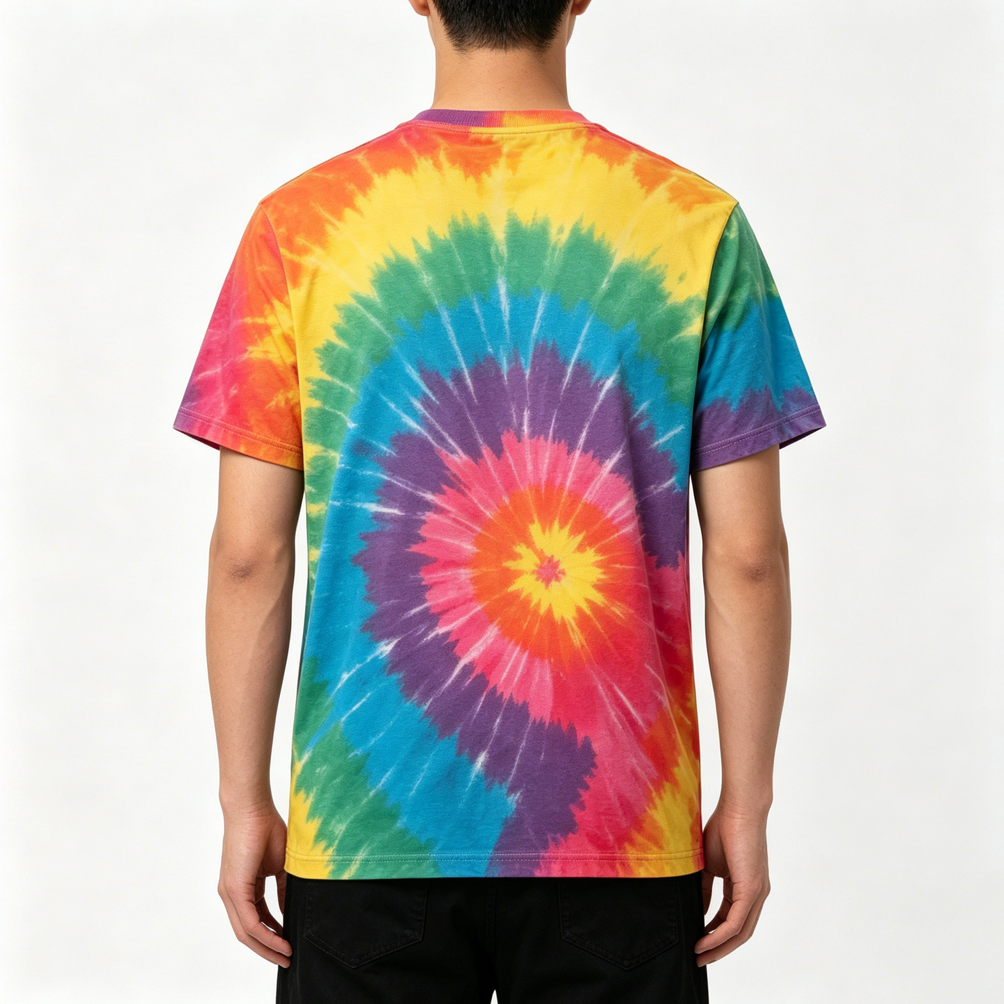 【THECOOL Tie-Dye Cotton T-shirt】—— Bold Style & All-Day Comfort