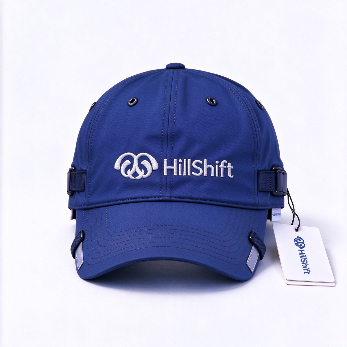 HillShift Outdoor Baseball Cap, Lightweight Quick Dry Adjustable Sports Hat with Reflective Details for Hiking Running Fishing Daily Wear
