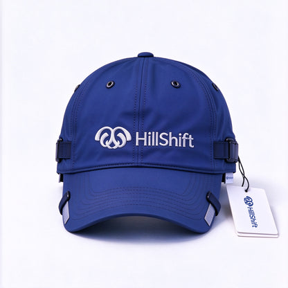 HillShift Outdoor Baseball Cap, Lightweight Quick Dry Adjustable Sports Hat with Reflective Details for Hiking Running Fishing Daily Wear