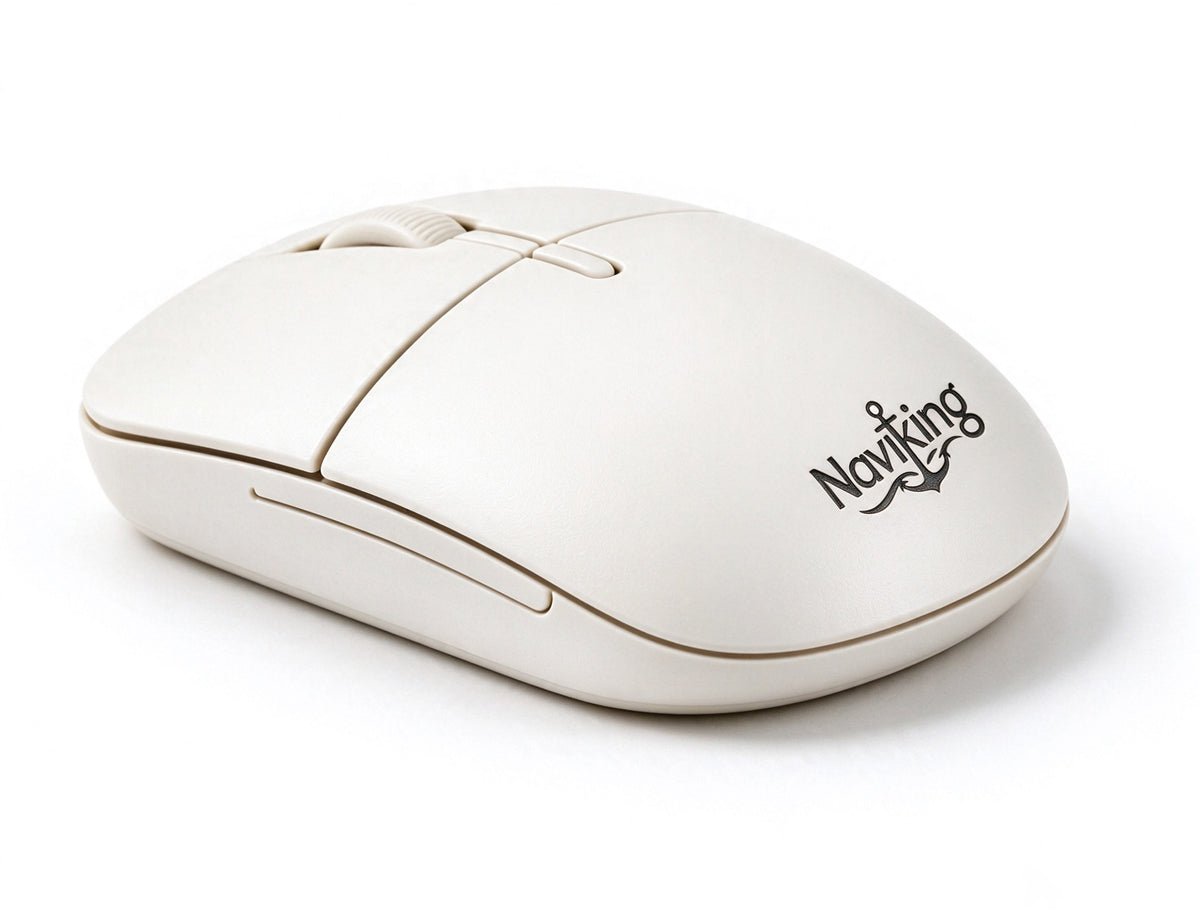 Naviking Wireless Computer Mouse, Slim Quiet Click Wireless Mouse, Portable Ergonomic Office Mouse for Laptop PC Desktop