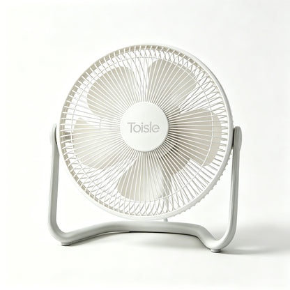 Toisle Portable Table Fan, 360° Tilt Adjustable Small Electric Fan, Quiet Desktop Cooling Fan for Home Bedroom Office Dorm