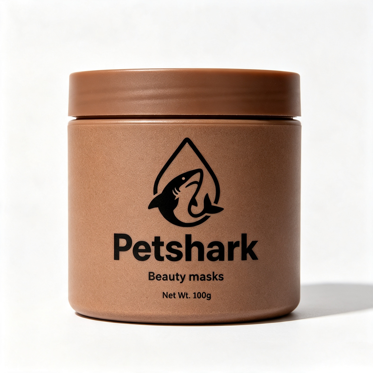 Petshark Natural‑Derived Beauty Mud Mask, Deep Cleanse Blackhead Remover, Soothing Glow‑Boosting Facial Mask