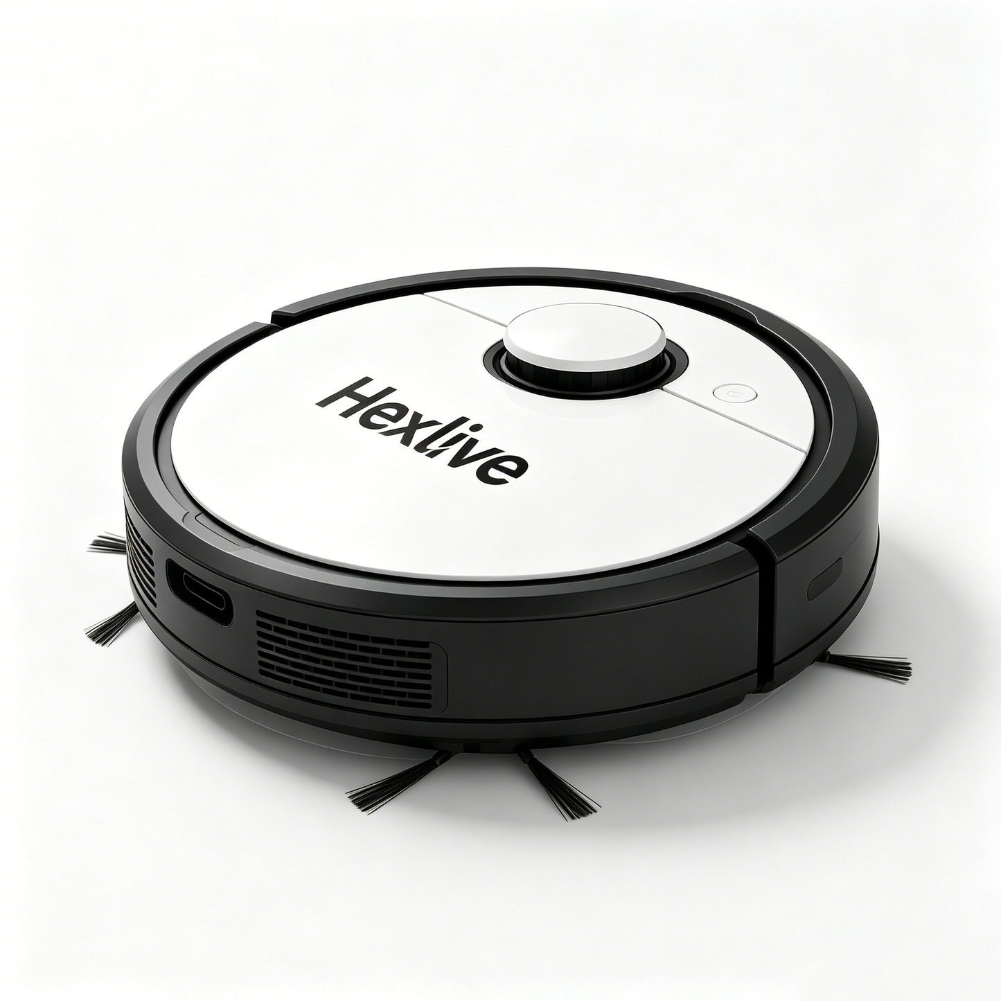 Hexlive Robot Vacuum Cleaner, Strong Suction Automatic Robotic Vacuum, Smart Anti-Collision Cleaning Robot for Hard Floors & Pet Hair, USB Rechargeable Low Noise Automatic Home Vacuum Cleaner